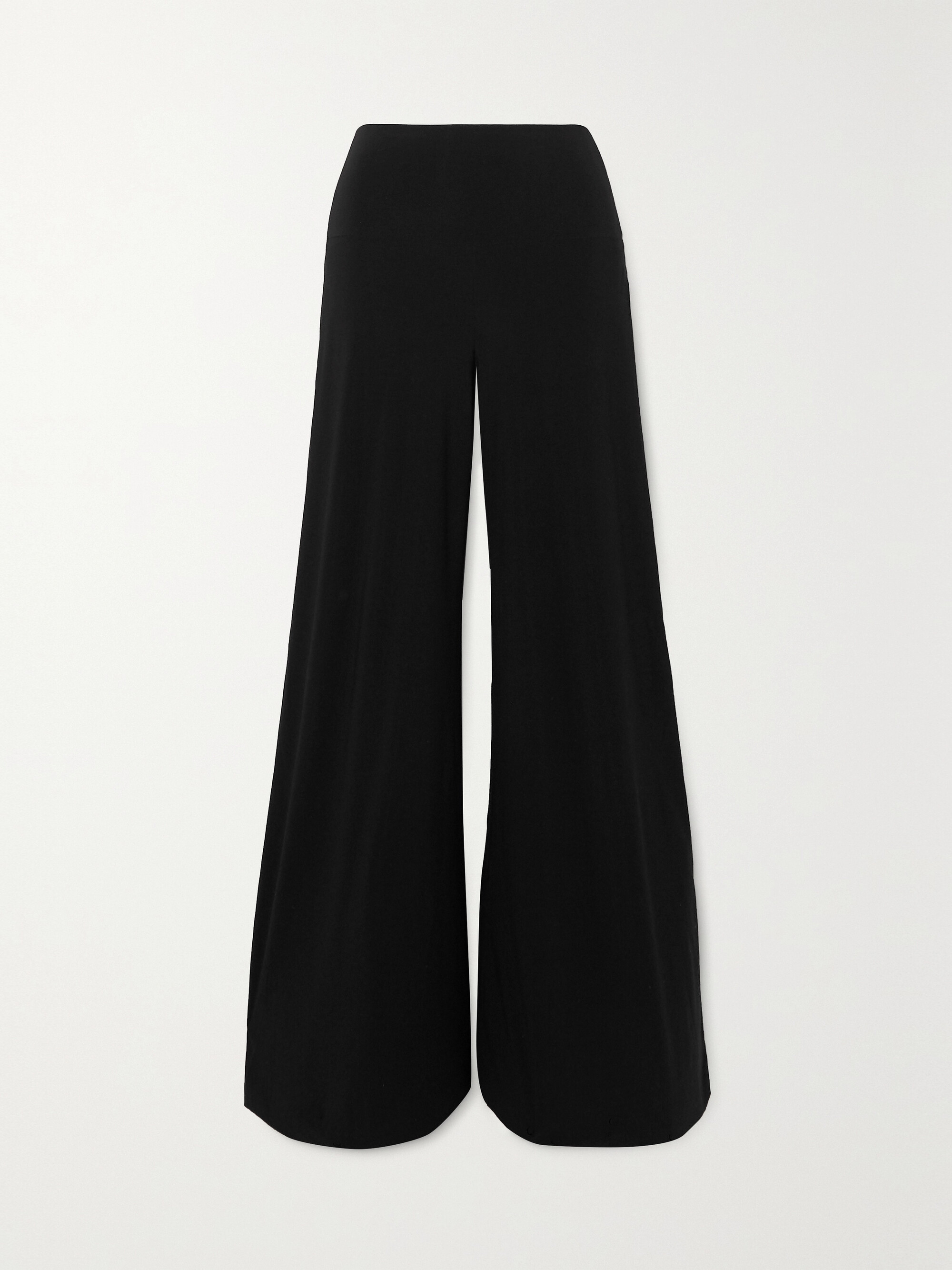 Norma Kamali Elephant stretch-jersey wide-leg pants