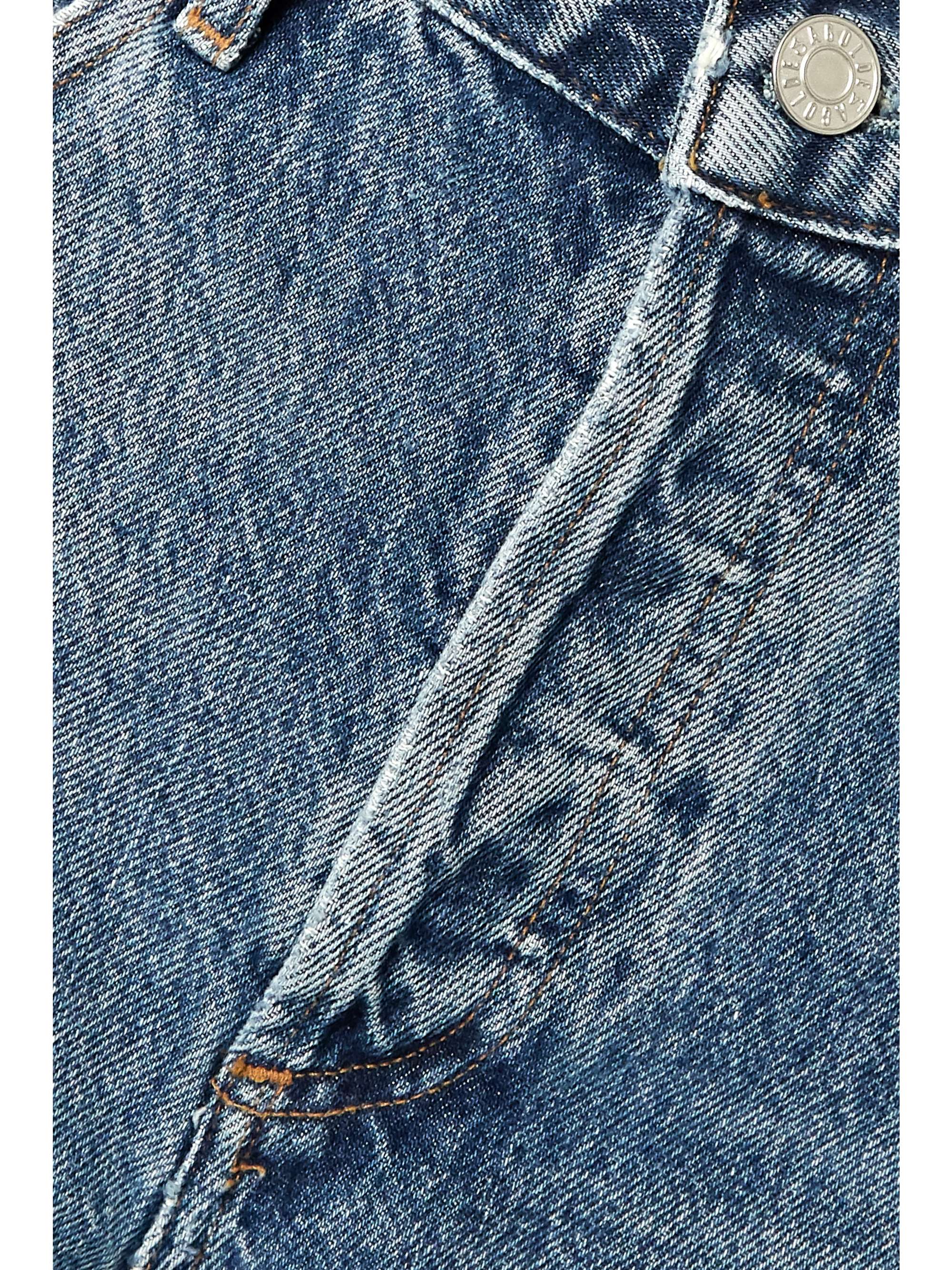 AGOLDE Carrie denim shorts