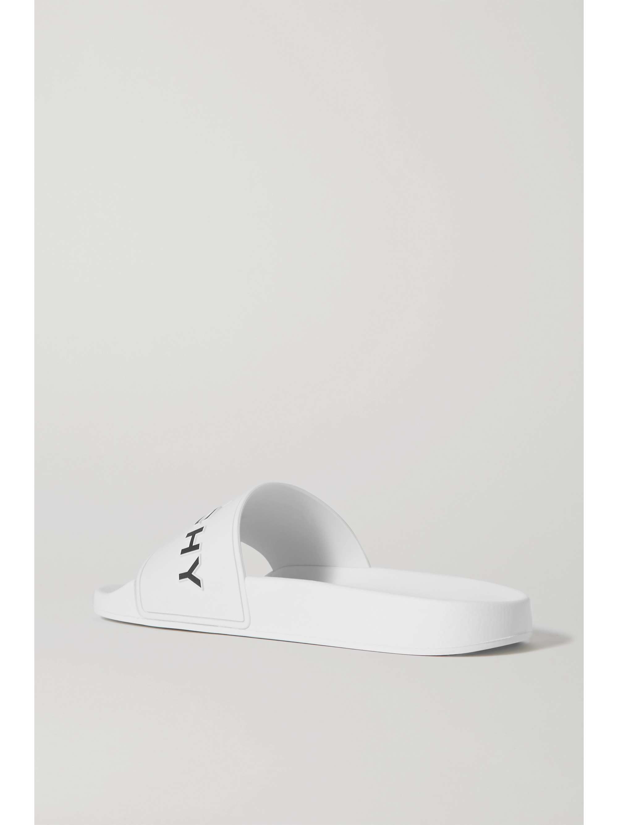 givenchy slides black and white