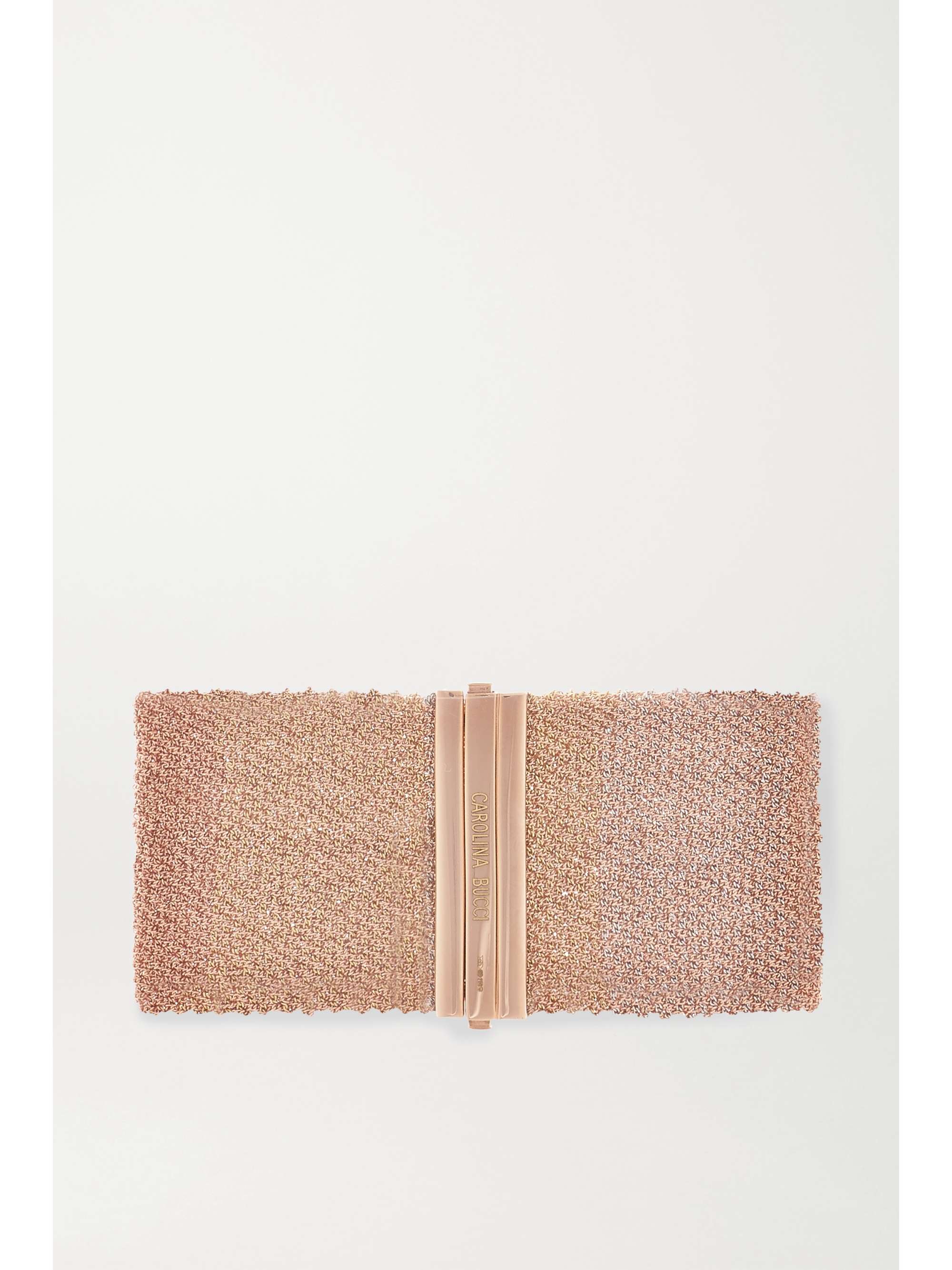 CAROLINA BUCCI Sfumato 18-karat rose, yellow and white gold bracelet