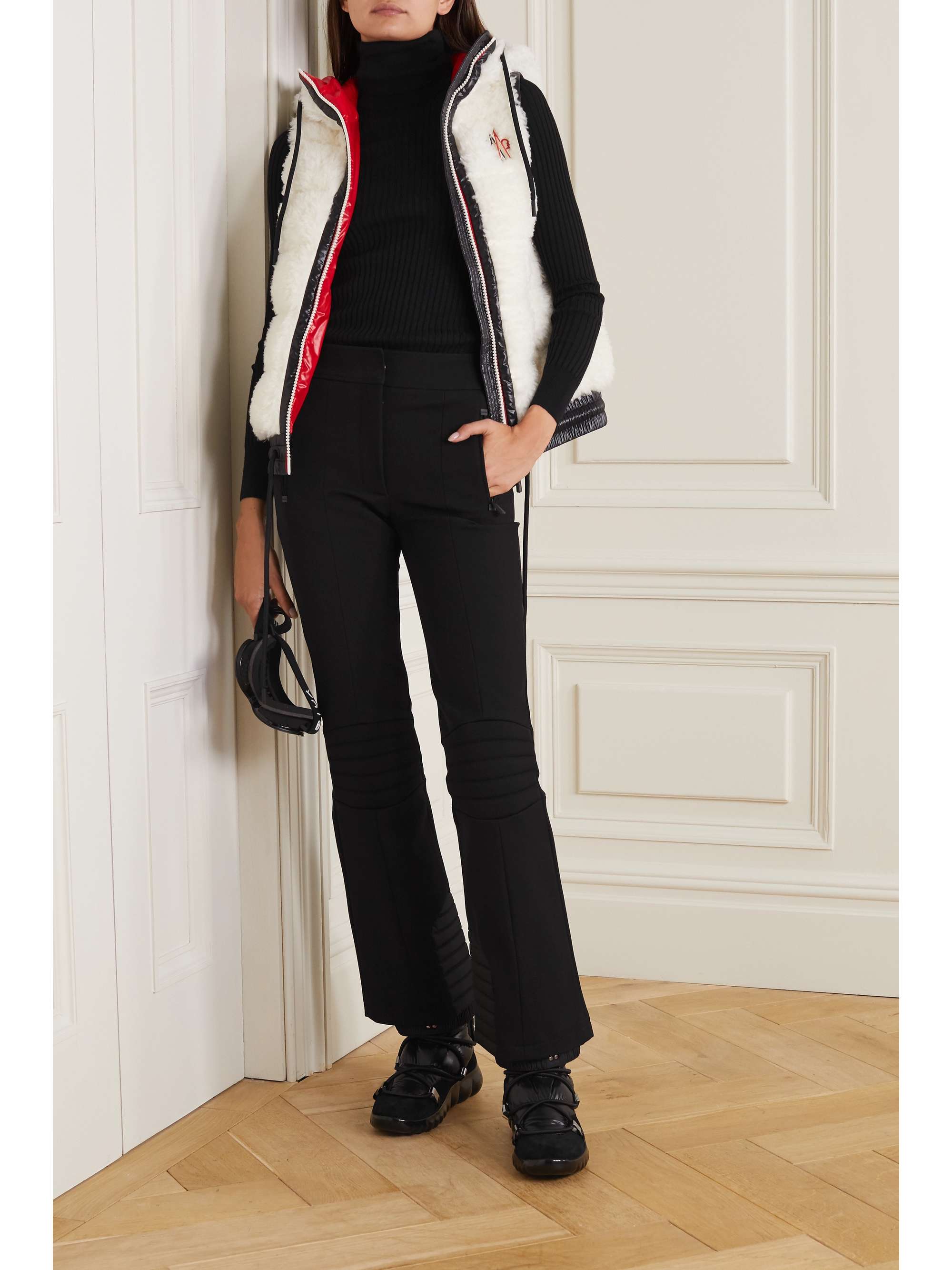 MONCLER GRENOBLE Sportivo stretch-twill bootcut ski pants
