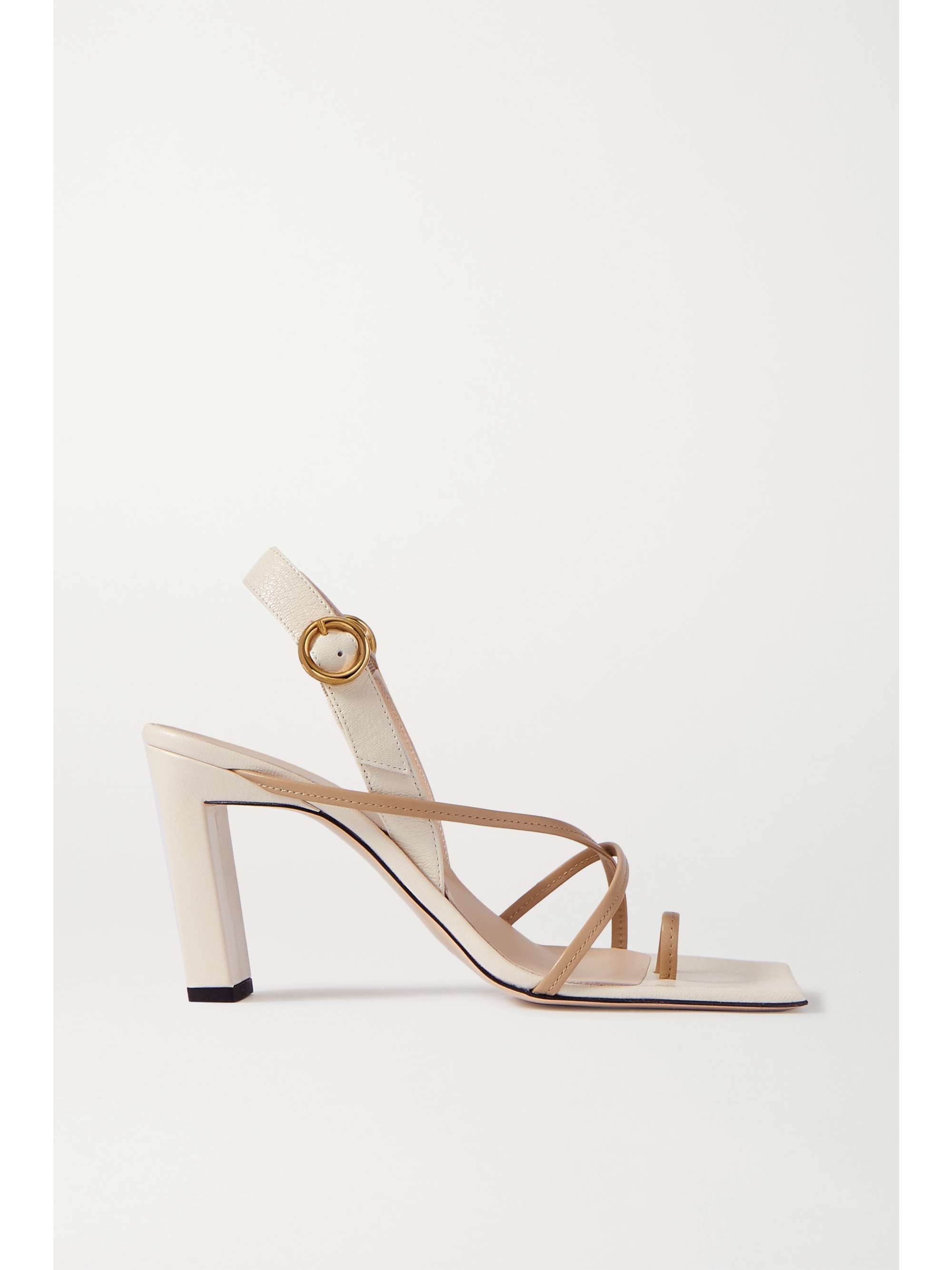 leather slingback sandals