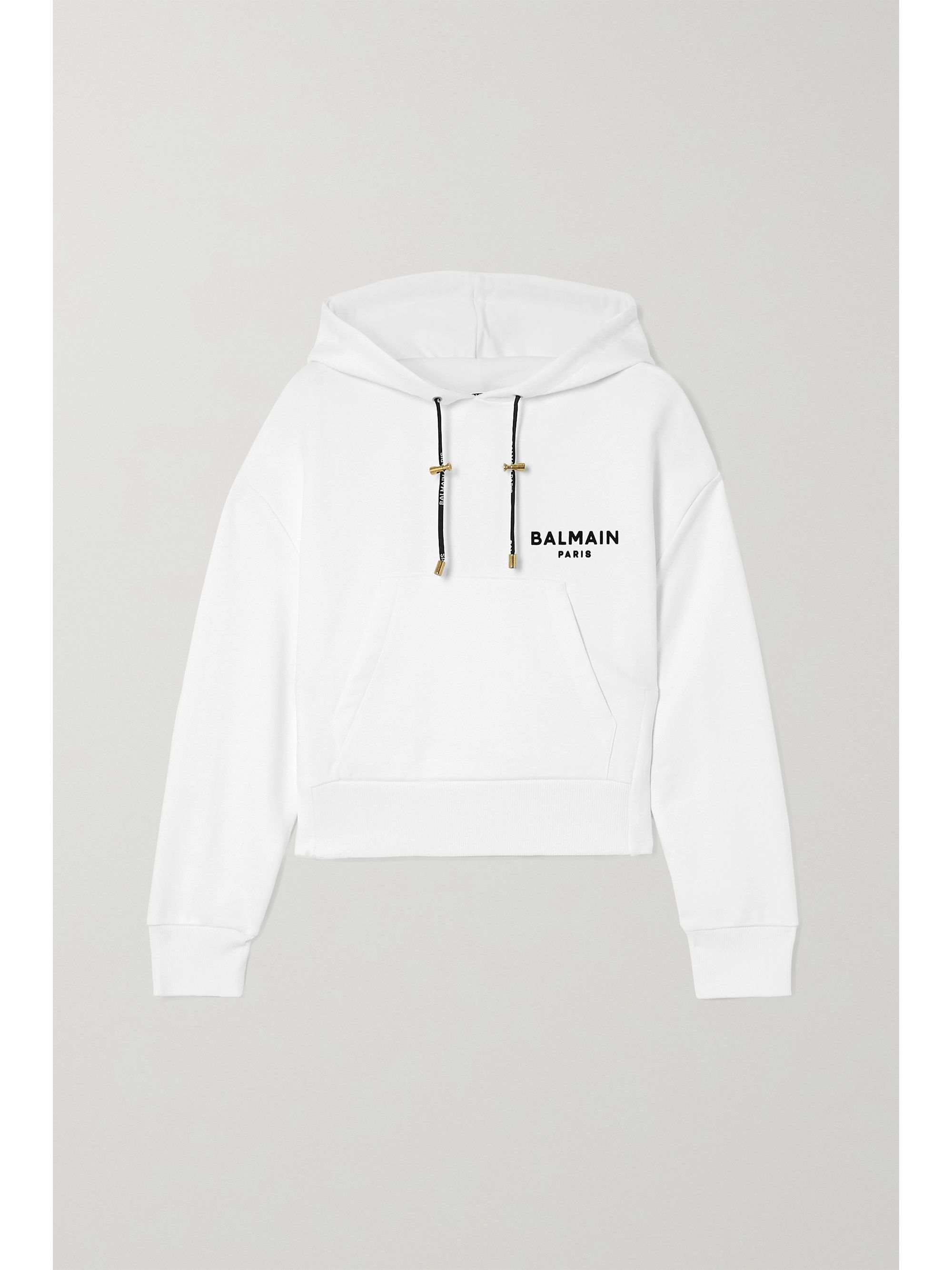 cotton jersey hoodie