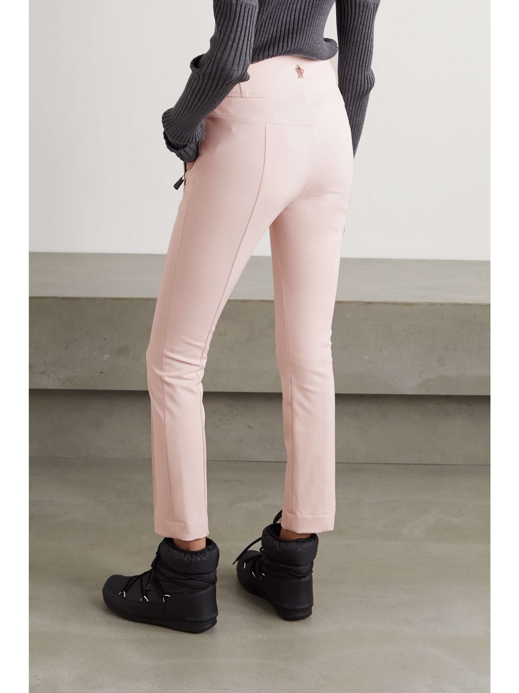 MONCLER GRENOBLE Sportivo stretch twill slim leg ski pants NET A PORTER