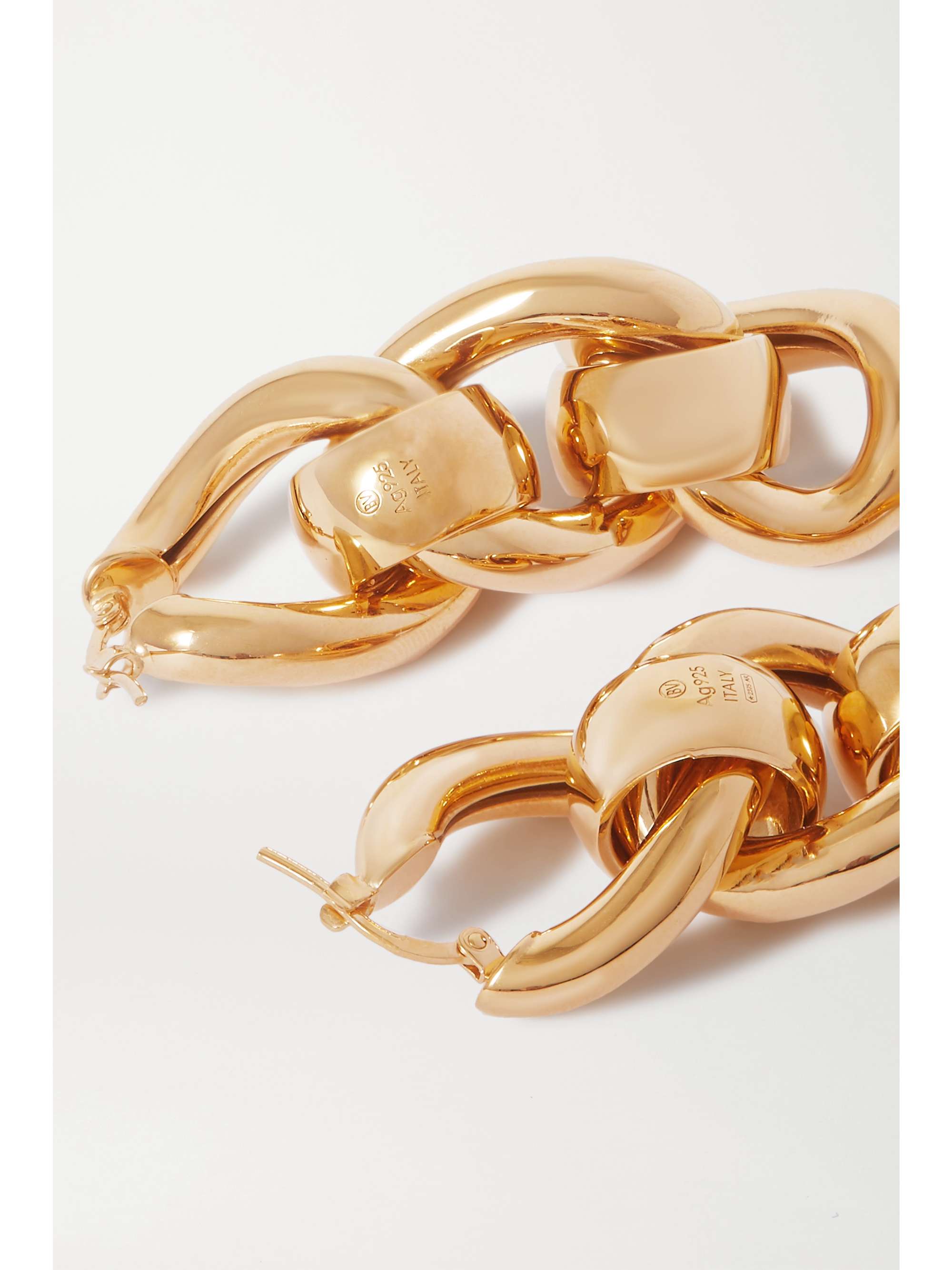 BOTTEGA VENETA Gold-tone earrings