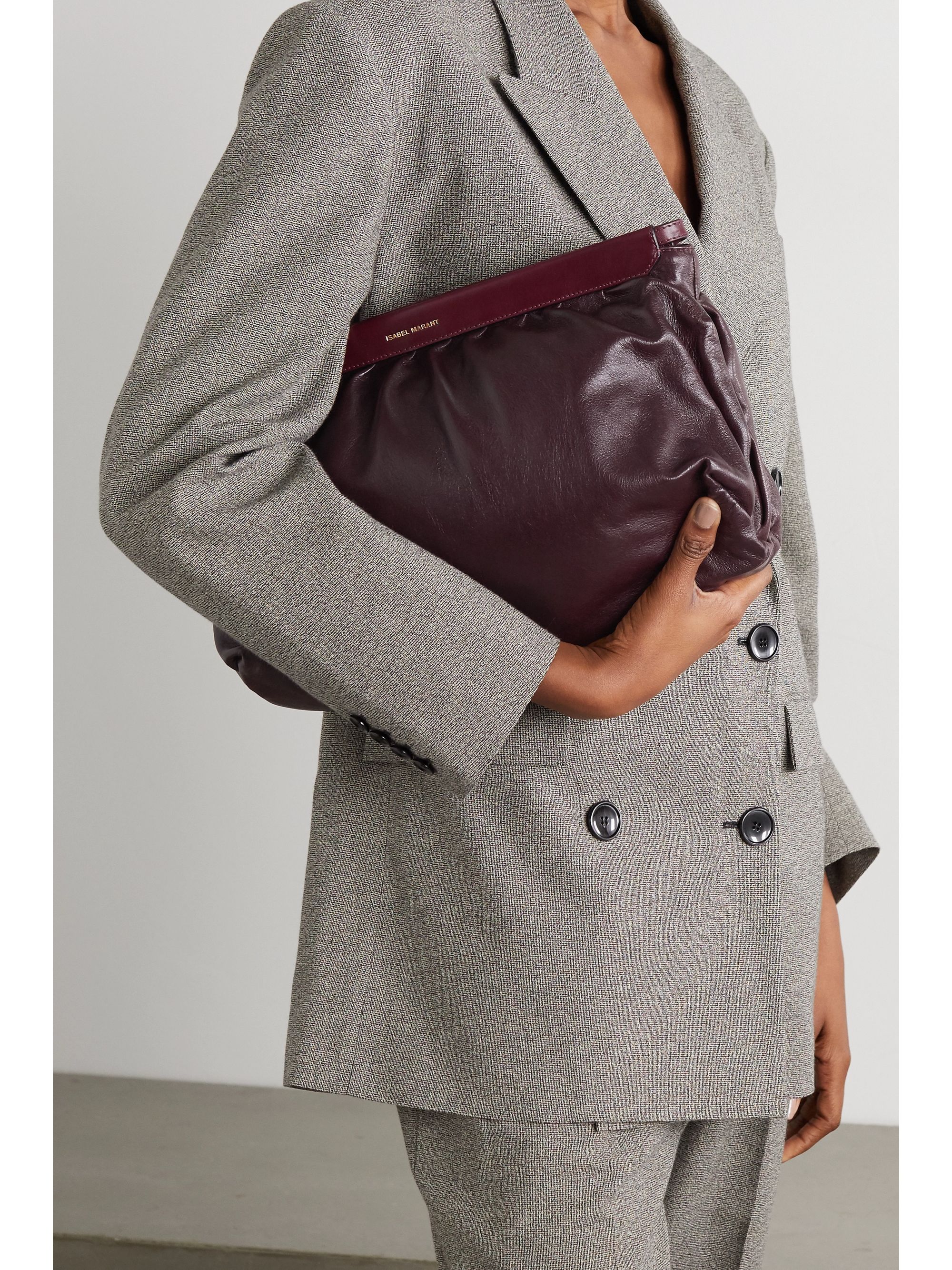 Isabel Marant Luz Clutch 2024 www.alhudapk