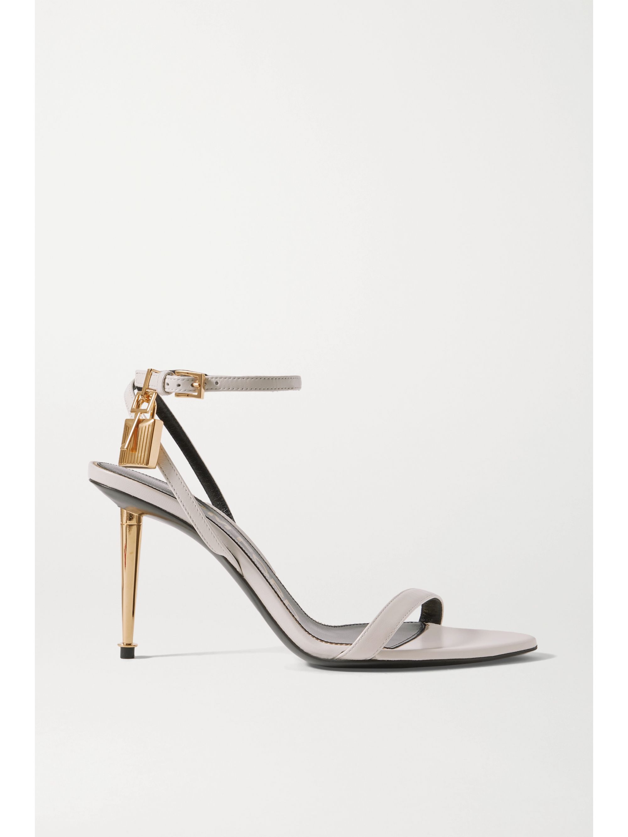 Tom ford white padlock heels Clearance
