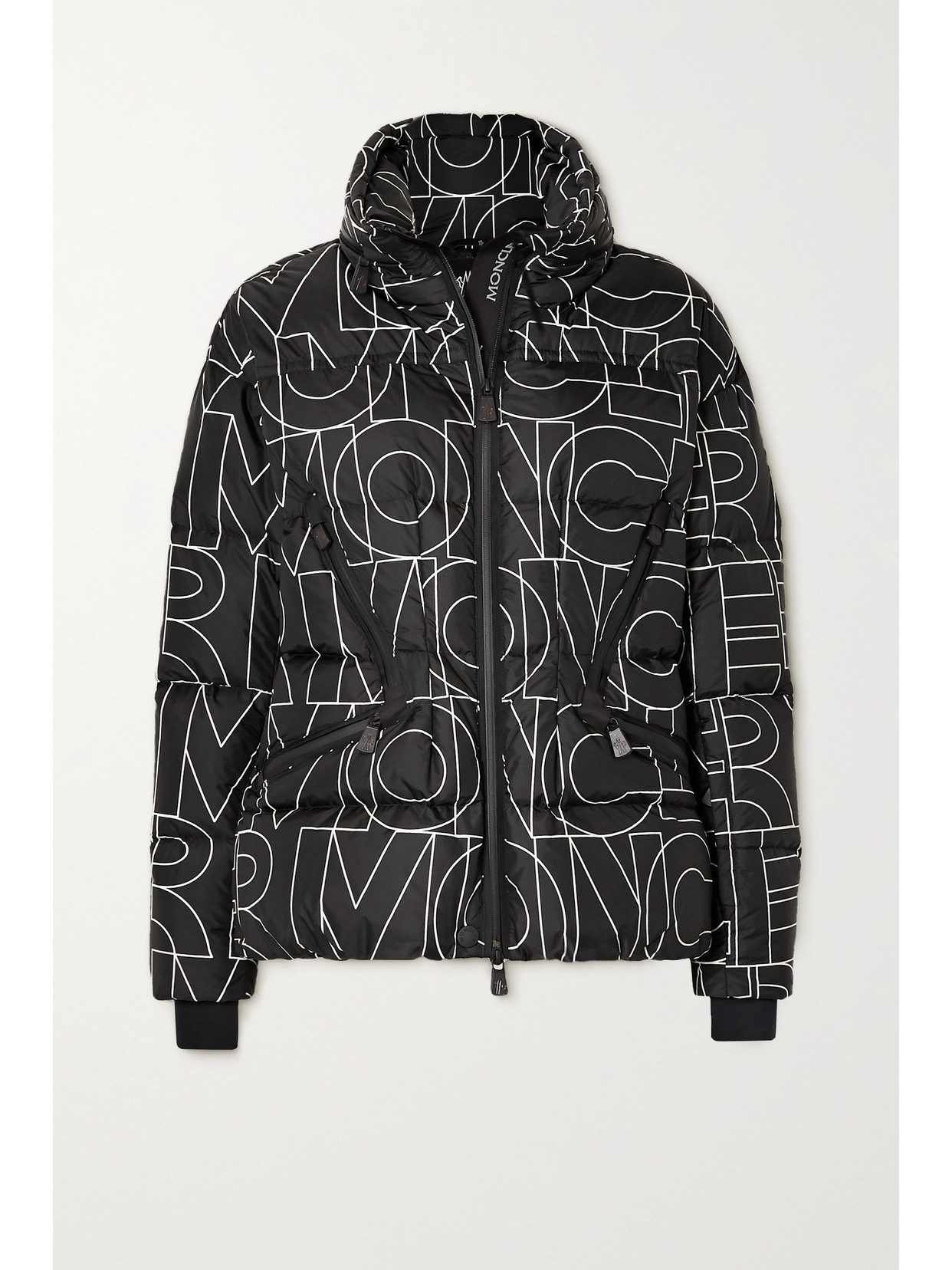 MONCLER DIXENCE PRINTED QUILTED DOWN SKI JACKET