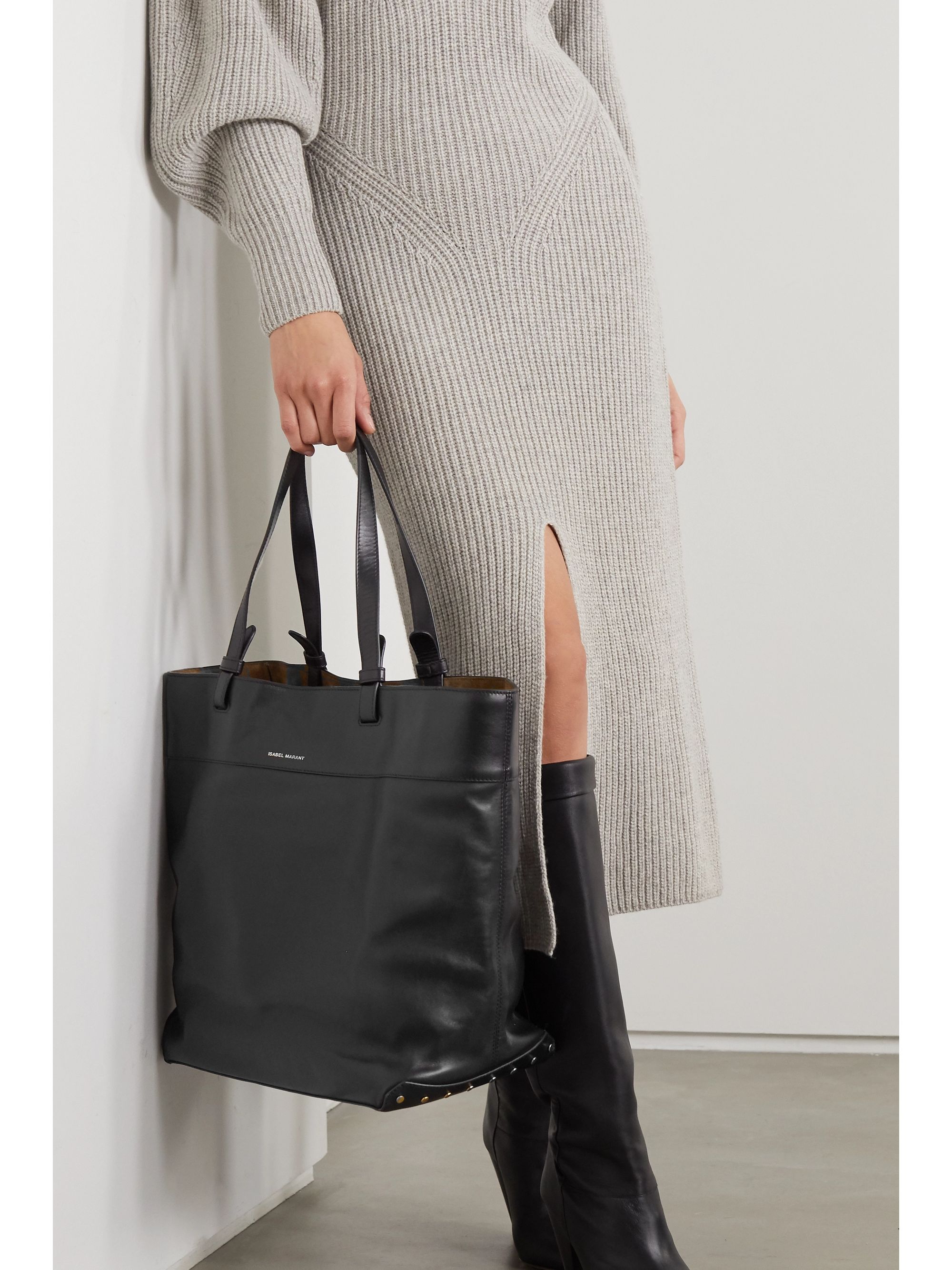 Leather tote isabel Clearance