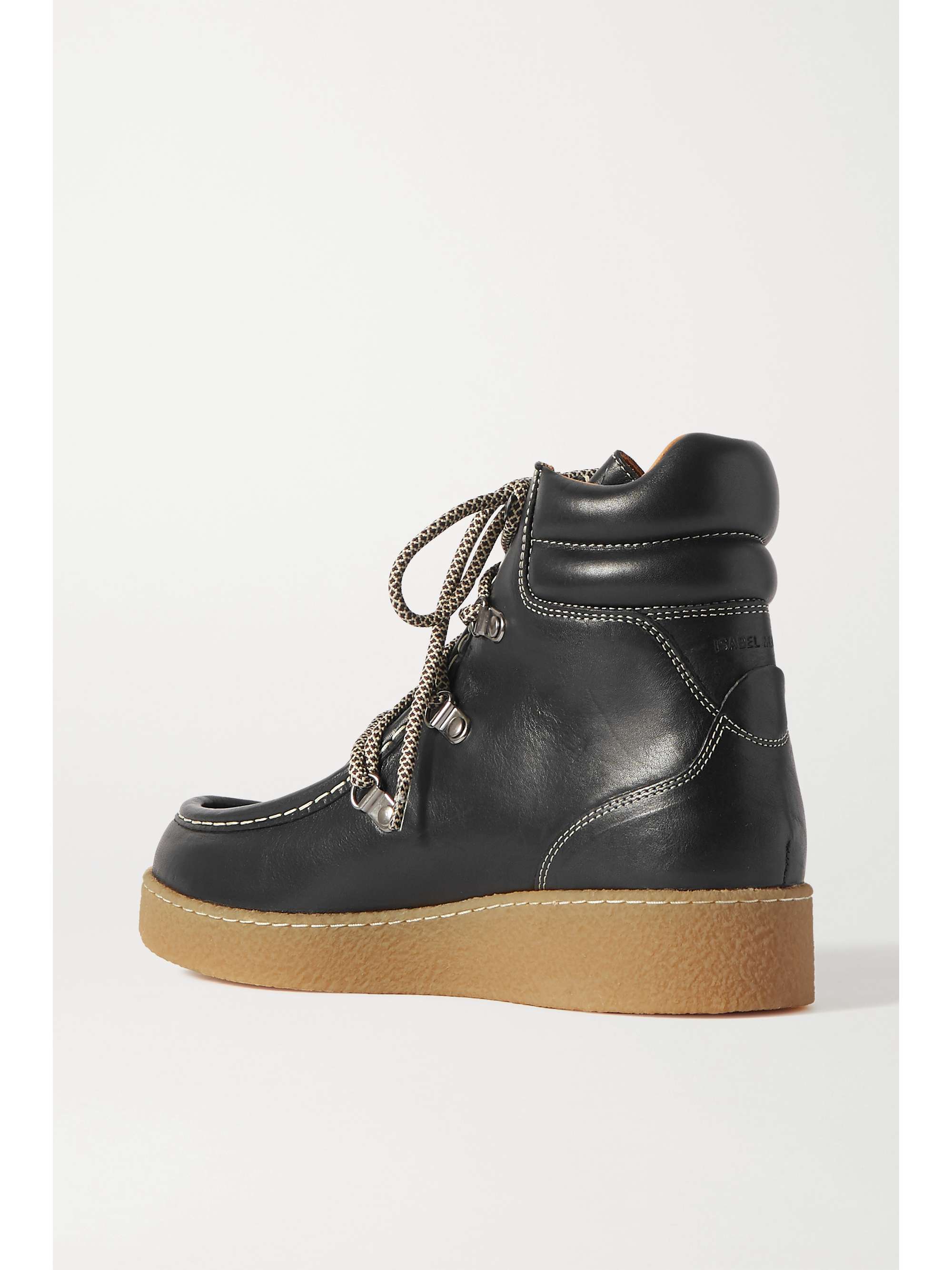 ISABEL MARANT Alpica leather ankle boots