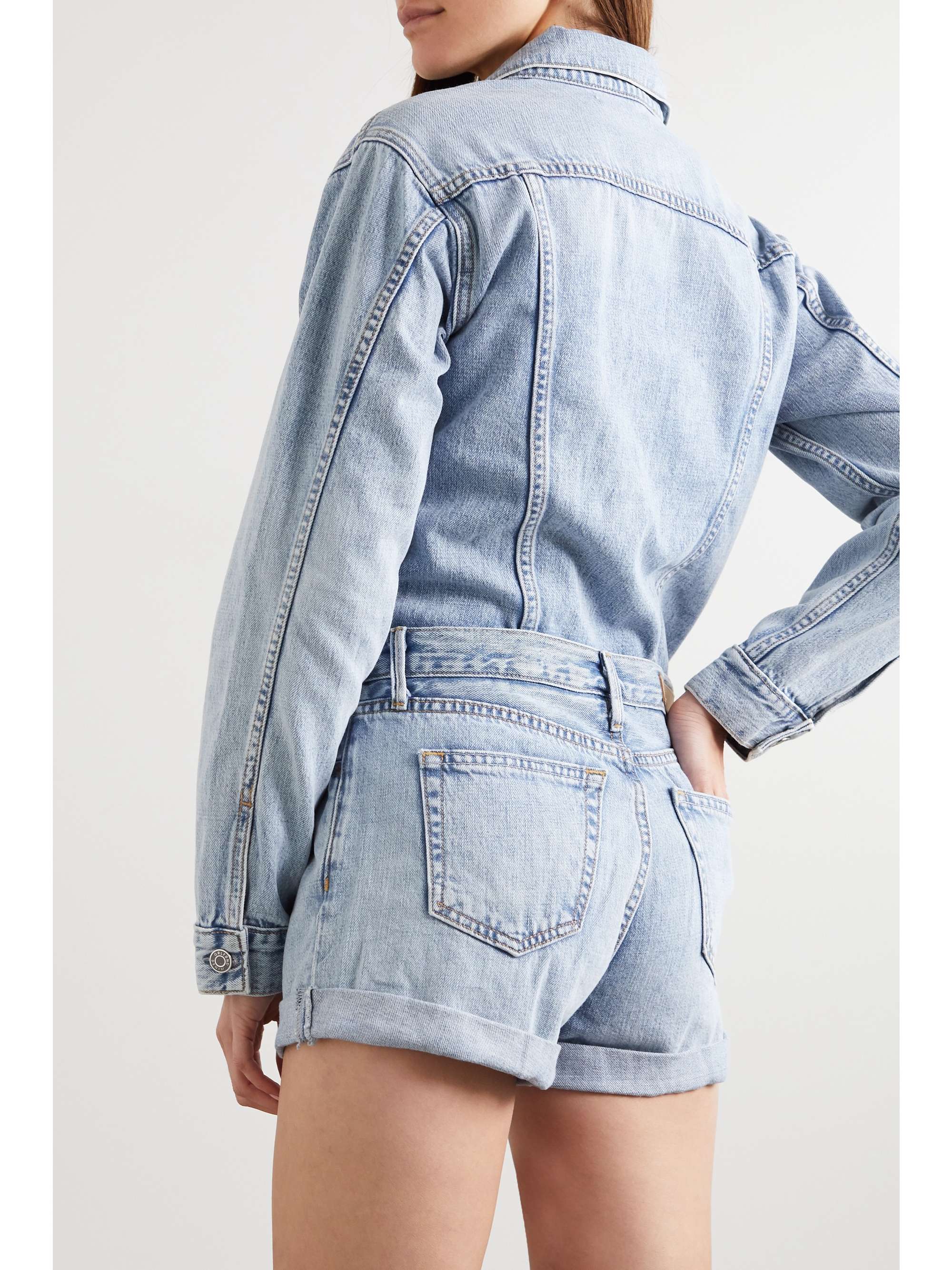 jean playsuit