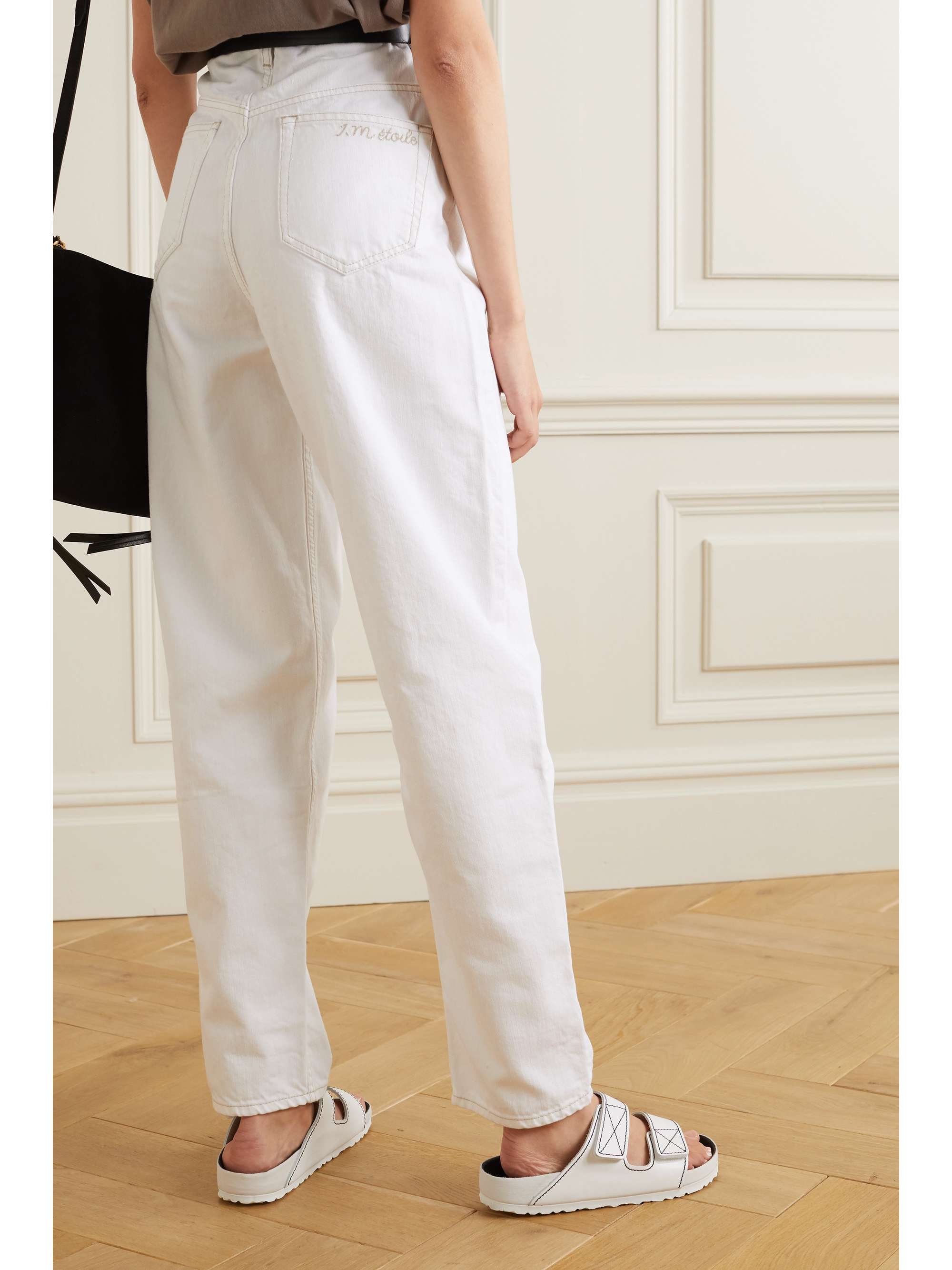 White high-rise jeans ISABEL MARANT ÉTOILE |