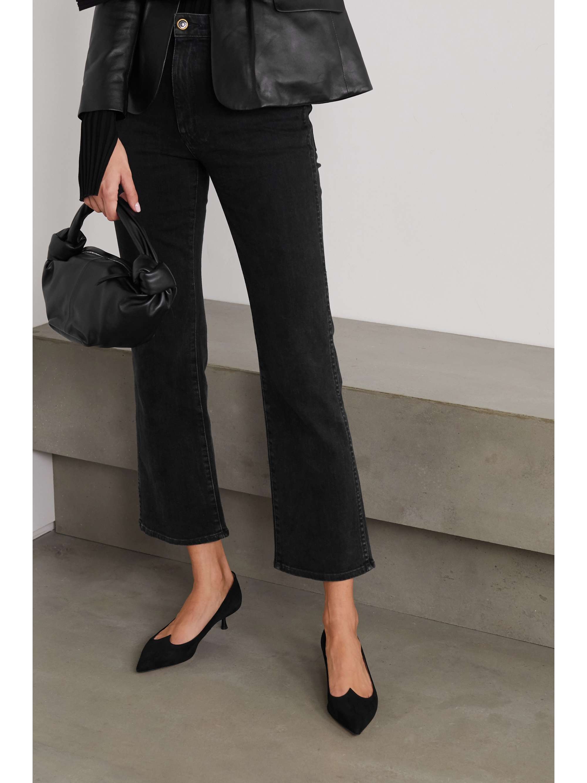 ROGER VIVIER I Love Vivier suede pumps