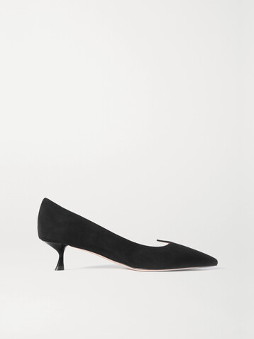 ROGER VIVIER I Love Vivier 45 suede pumps