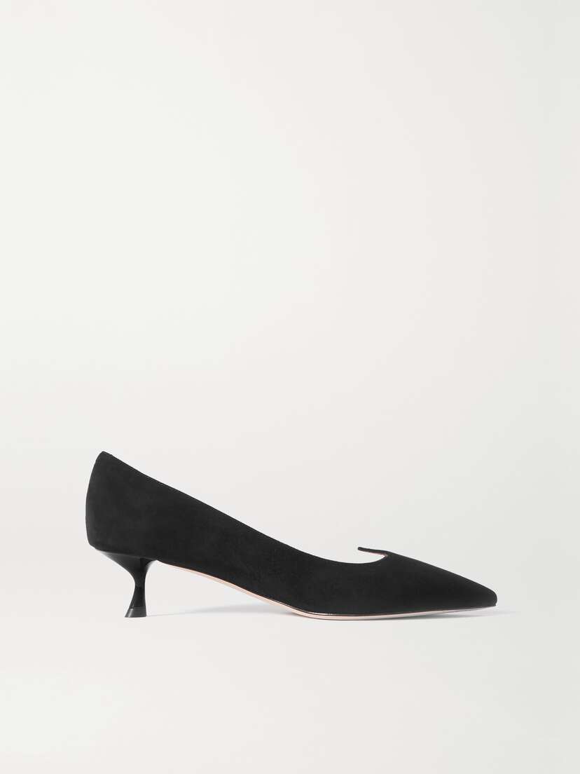Roger Vivier I Love Vivier 45 Suede Pumps