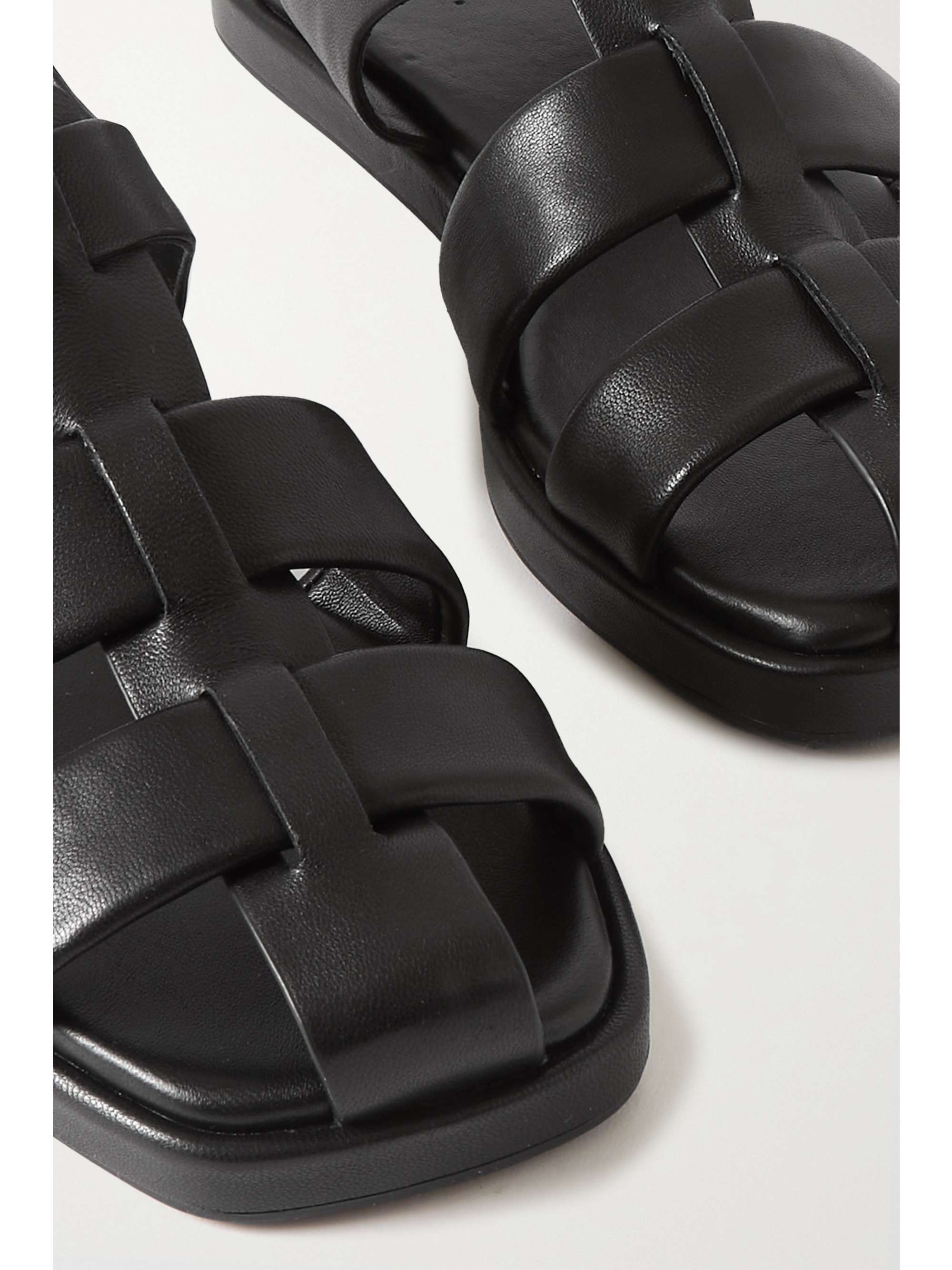 VINCE Rava leather sandals | NET-A-PORTER