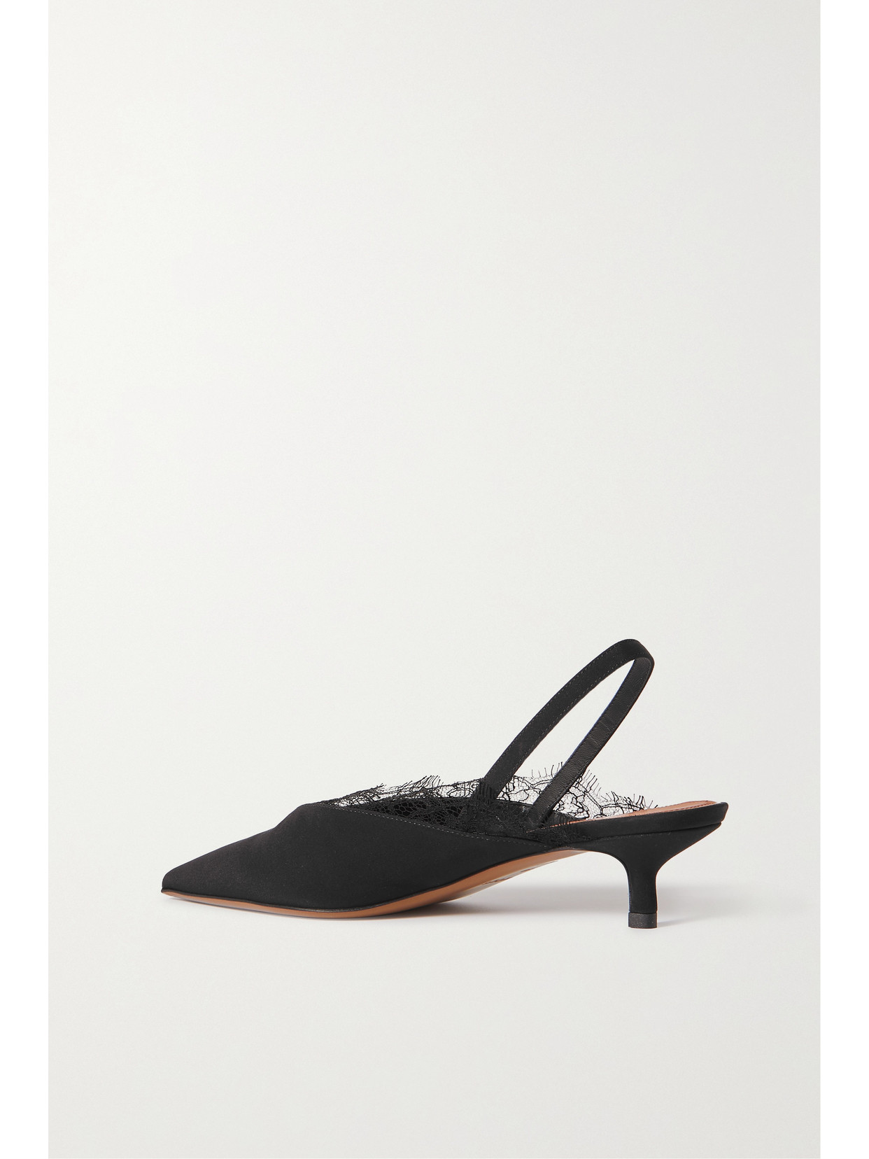 Neous Sling-back Suede Mules In Black