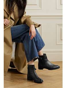 alexandre birman clarita leather rain boots