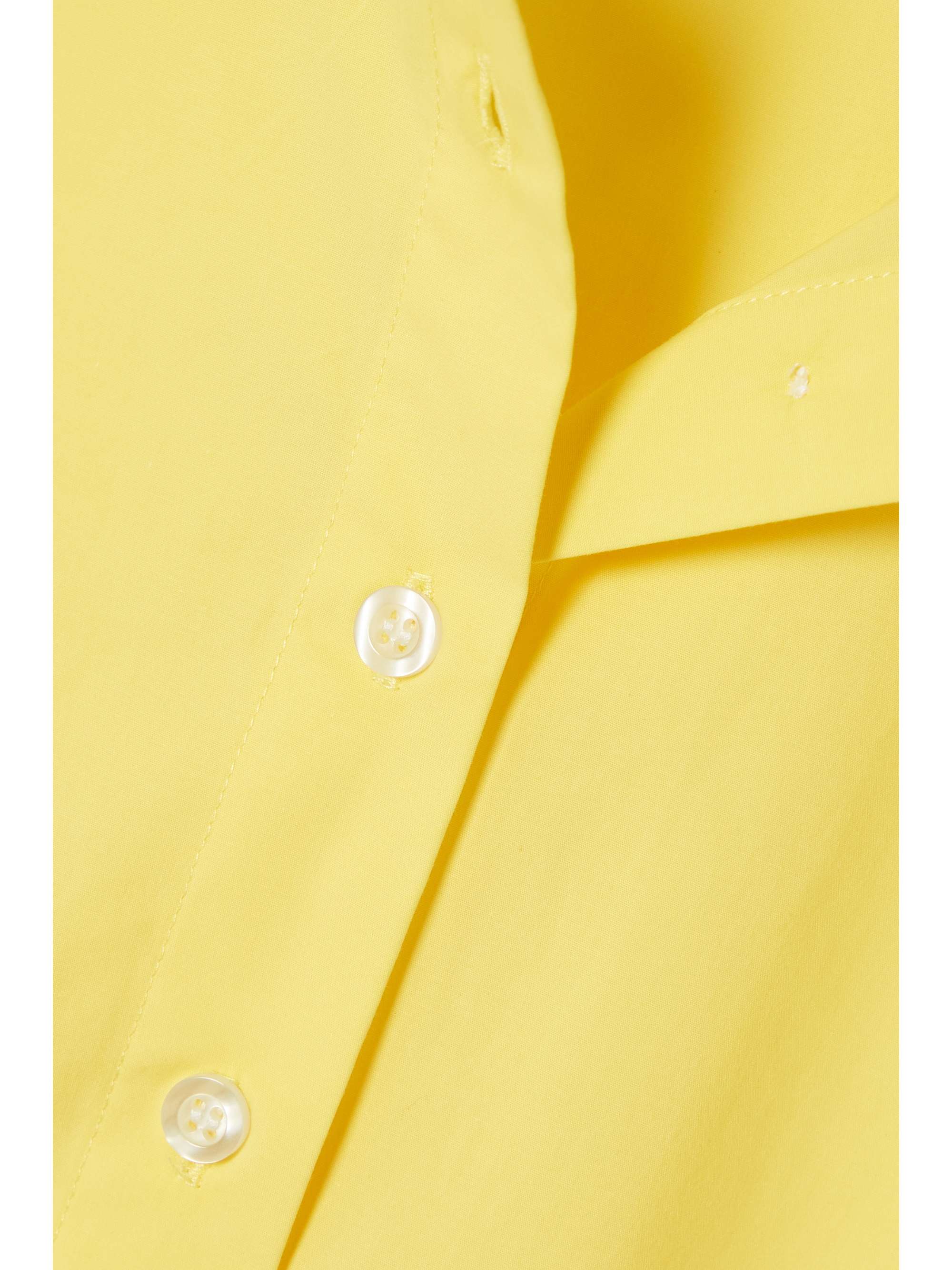 Jack oversized cotton-blend poplin shirt