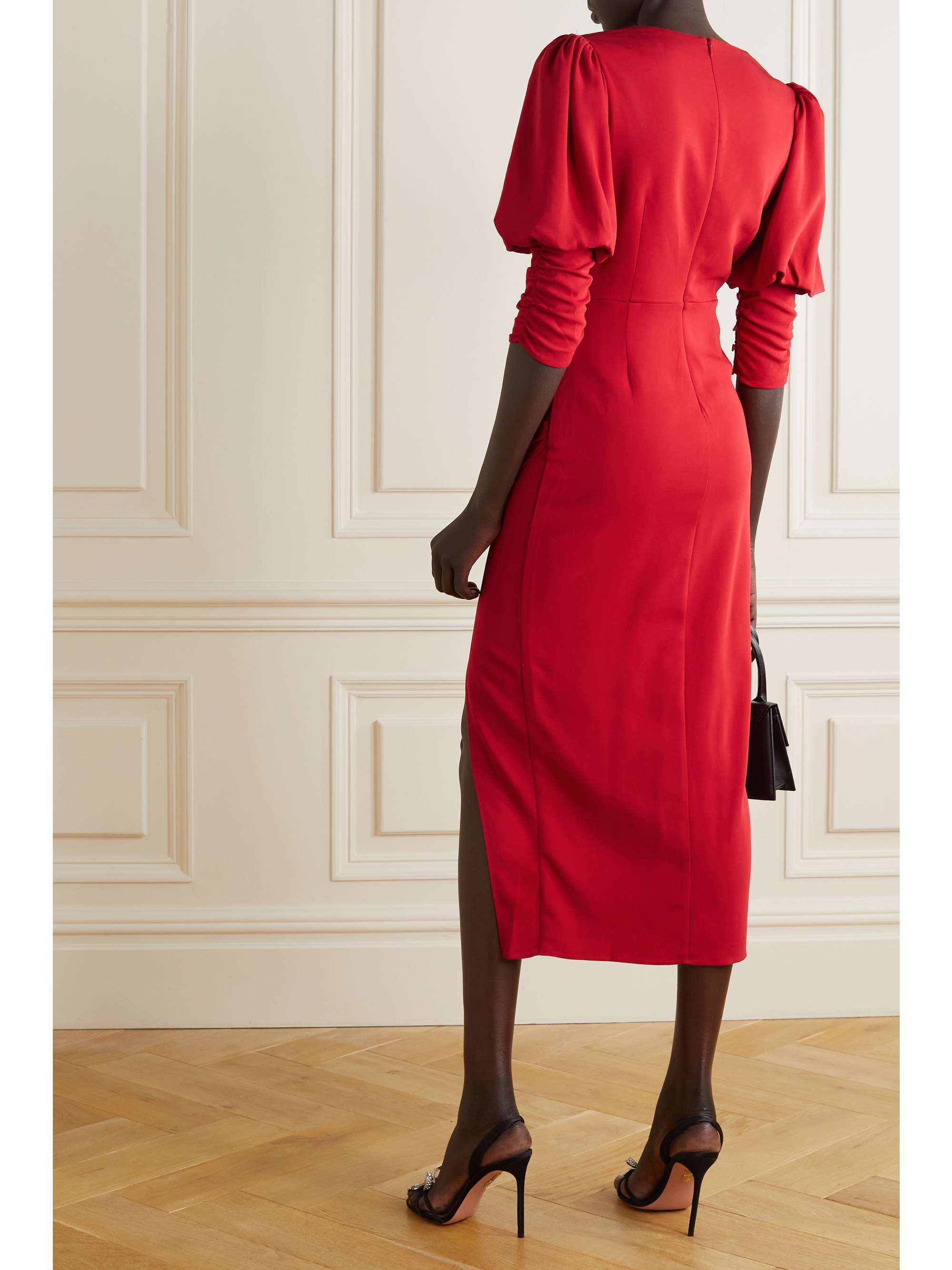 self portrait robe rouge