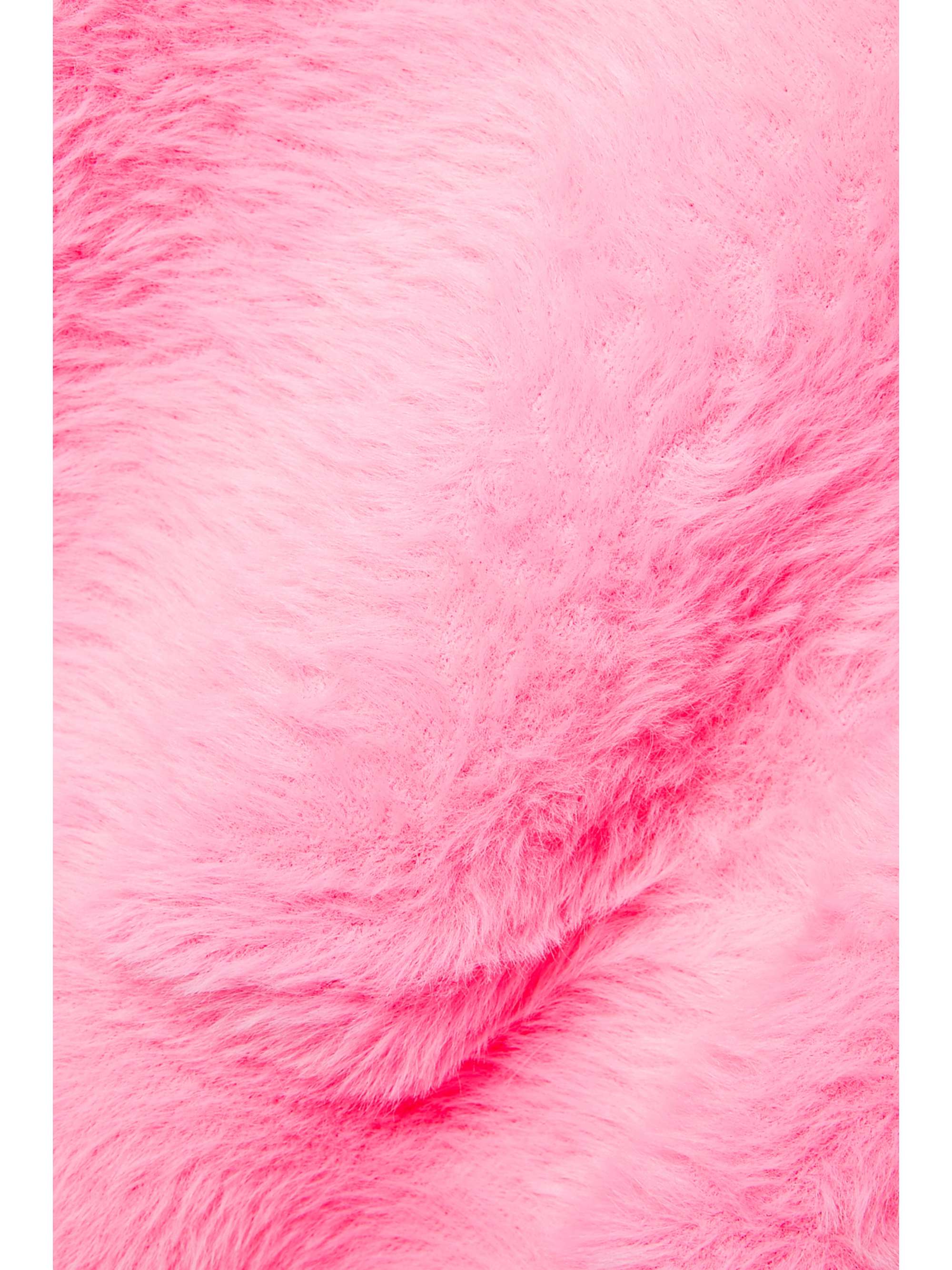T BY ALEXANDER WANG Faux fur turtleneck sweater