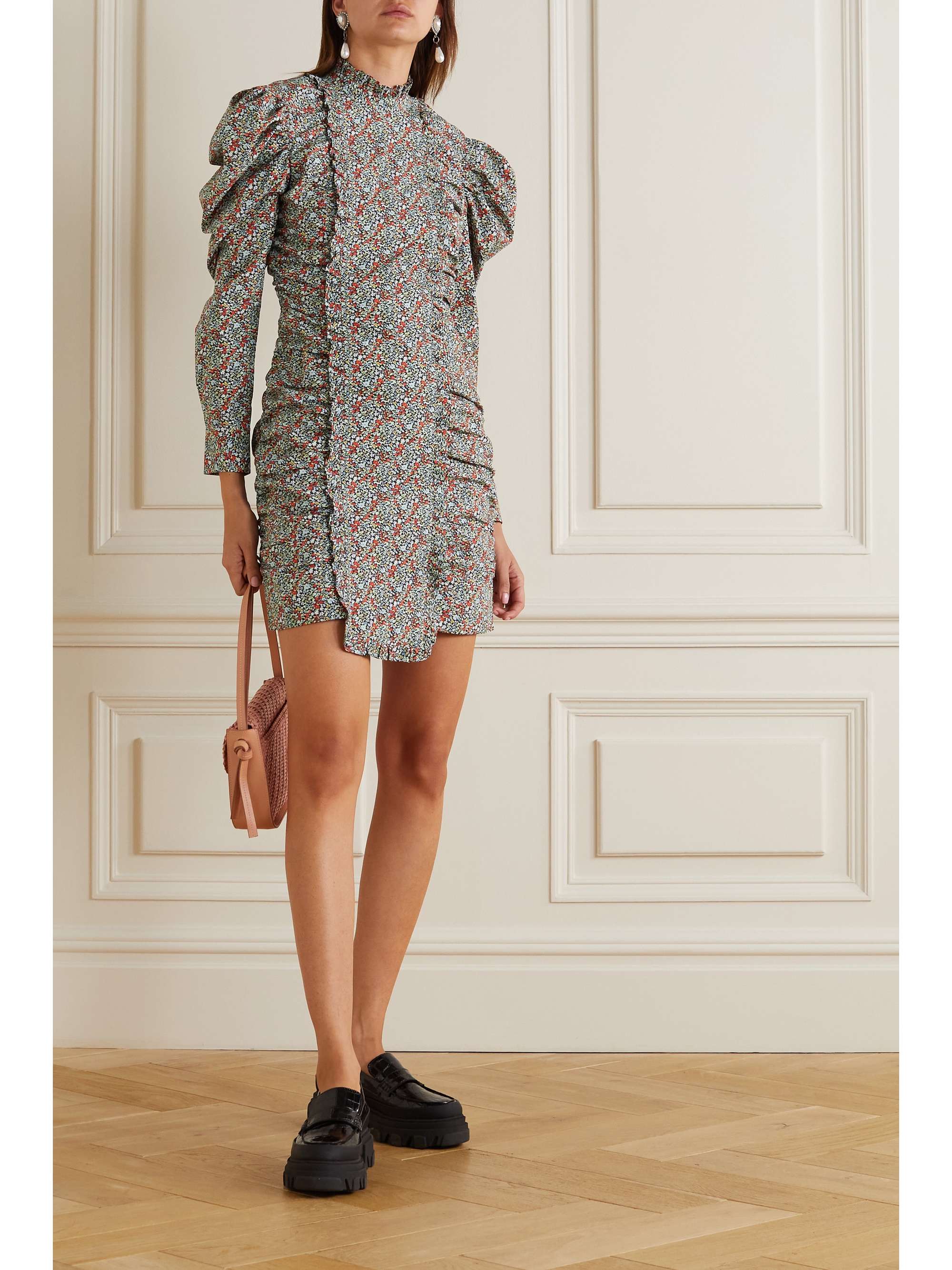 GANNI floral mini dress - 295$