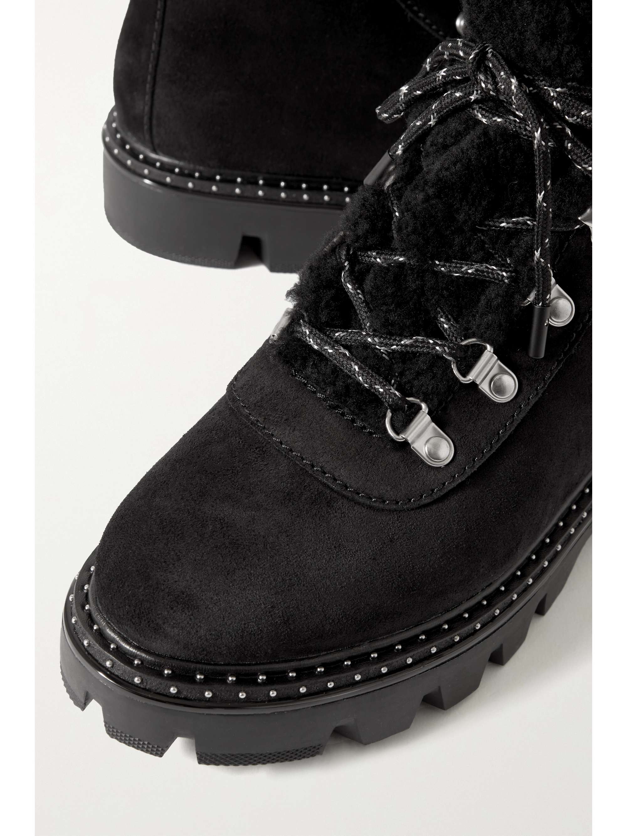 RAG & BONE Quest shearling-lined suede ankle boots