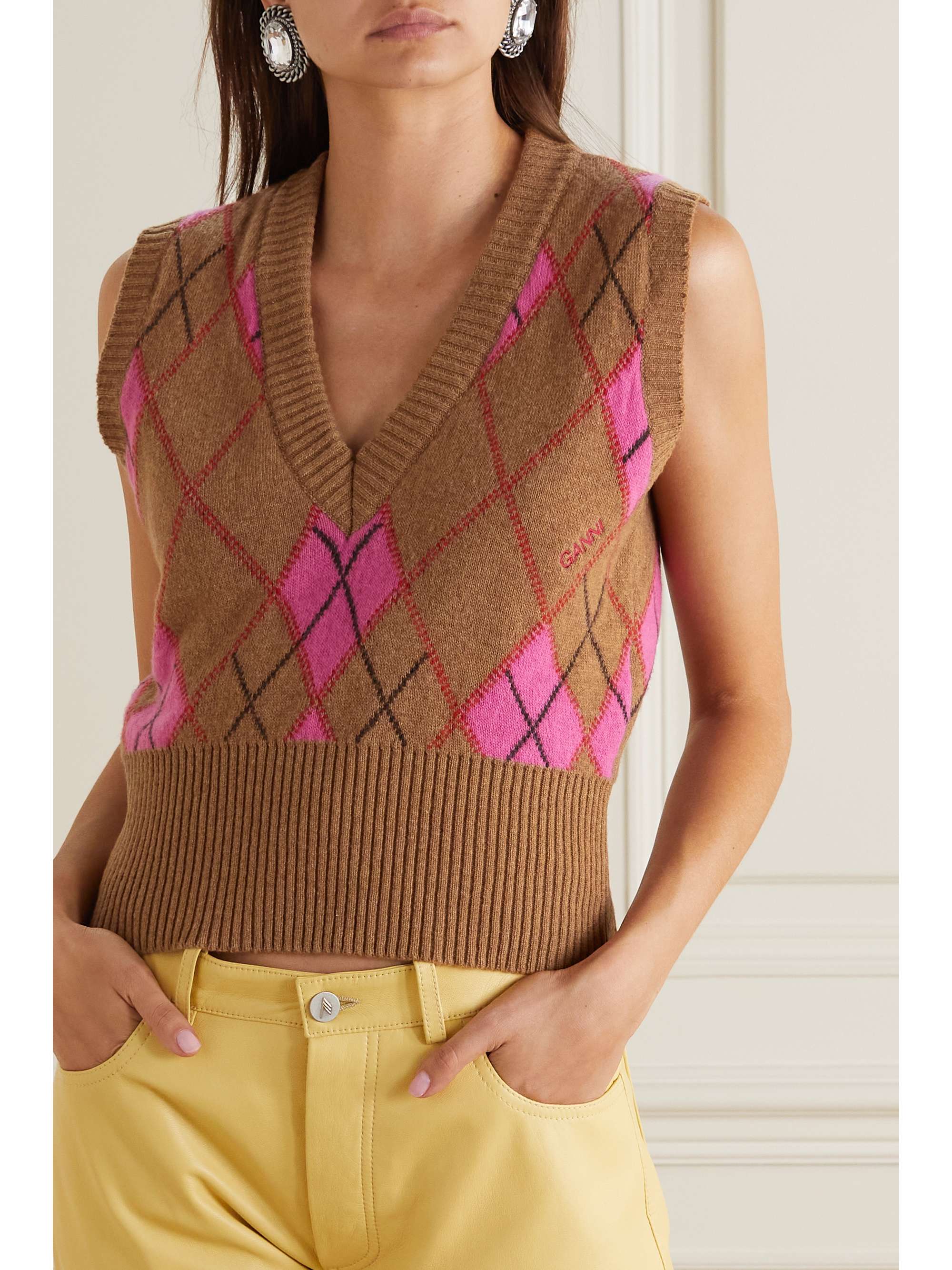 GANNI Sweater vest