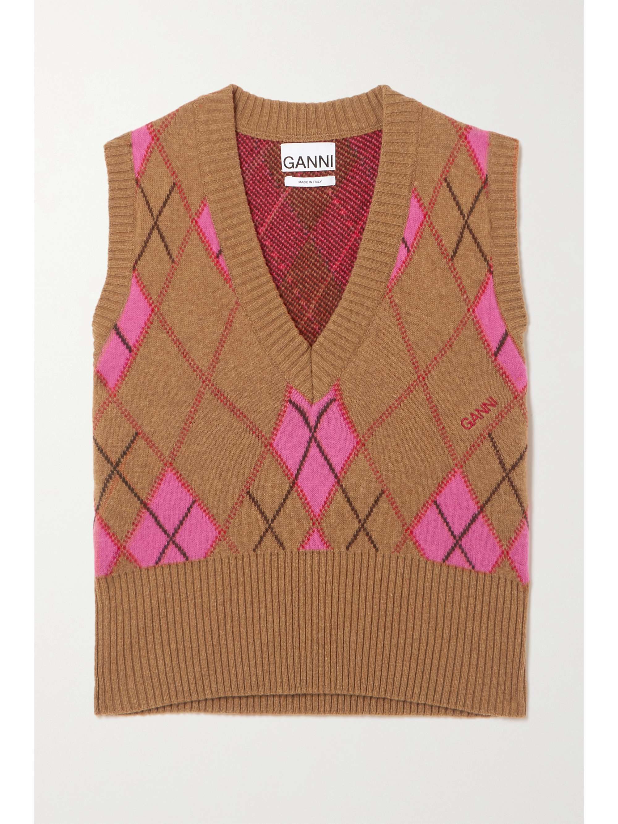 argyle sweater trend