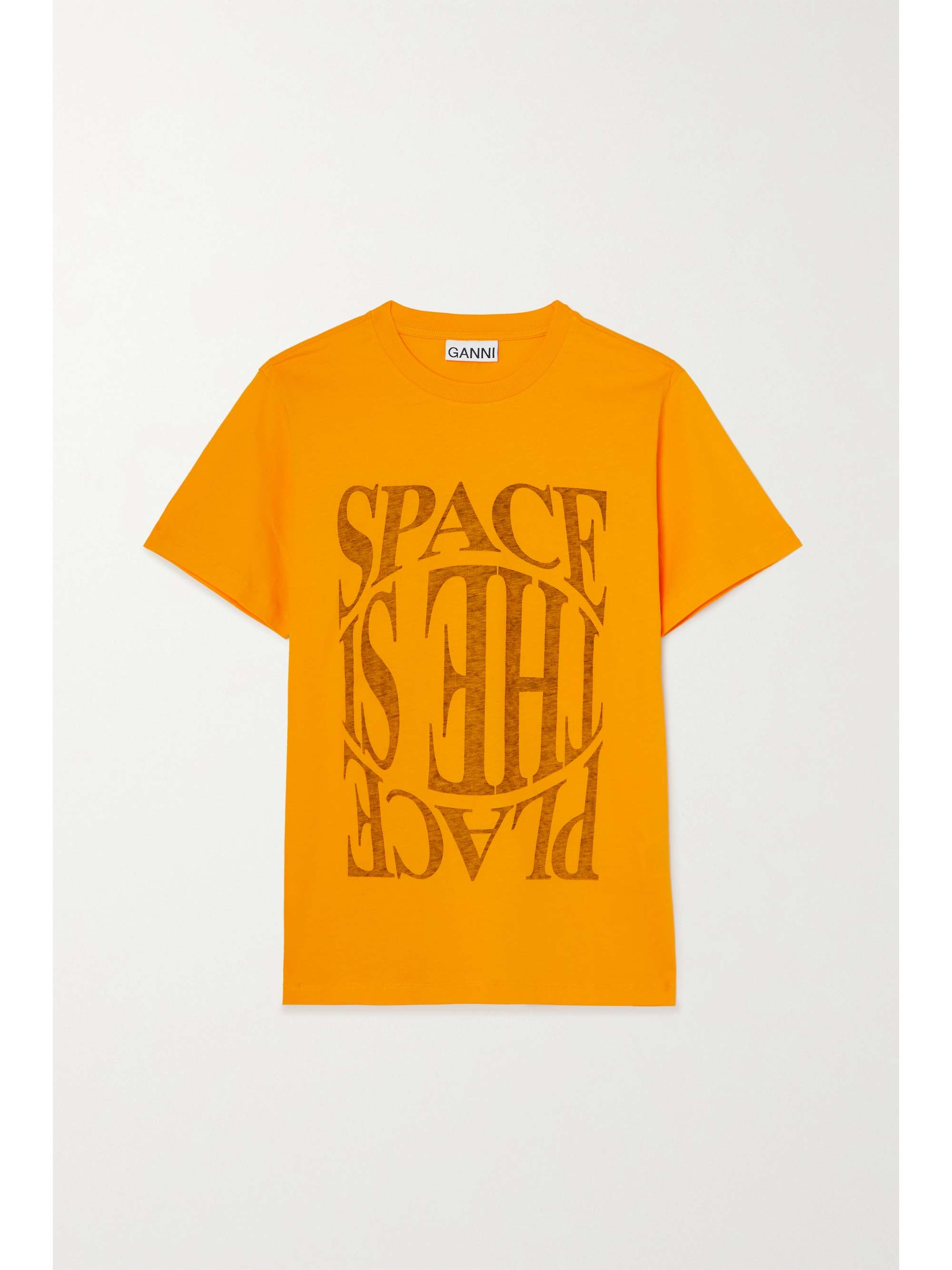 SUSTAIN printed organic cotton-jersey 
