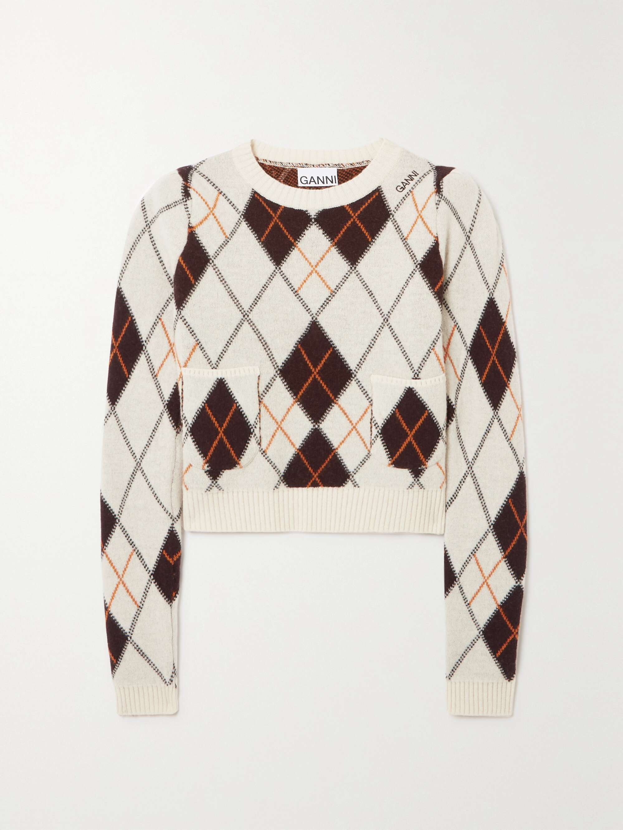 ganni wool sweater
