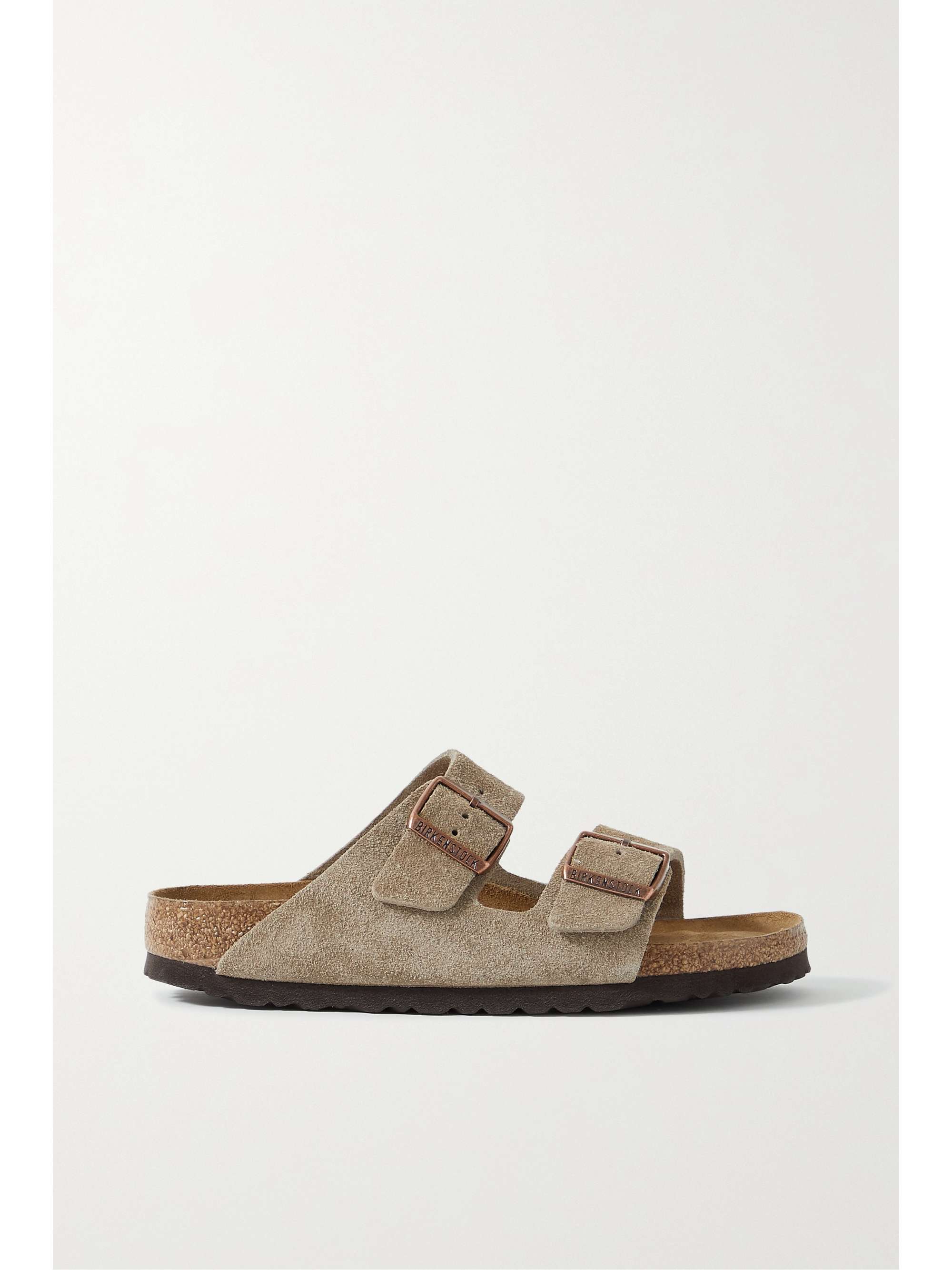 Birkenstock - Arizona Suede Sandals - Brown - IT42 - Net A Porter