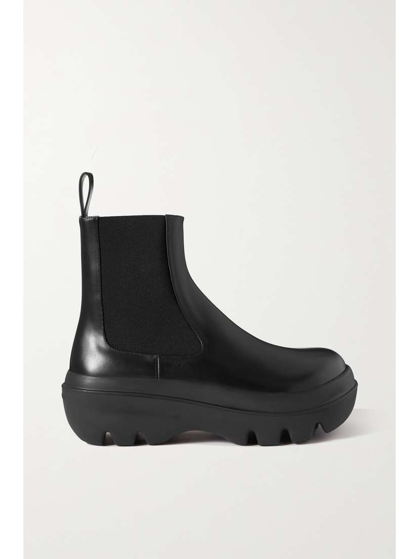 Proenza Schouler Storm Leather Chelsea Boots