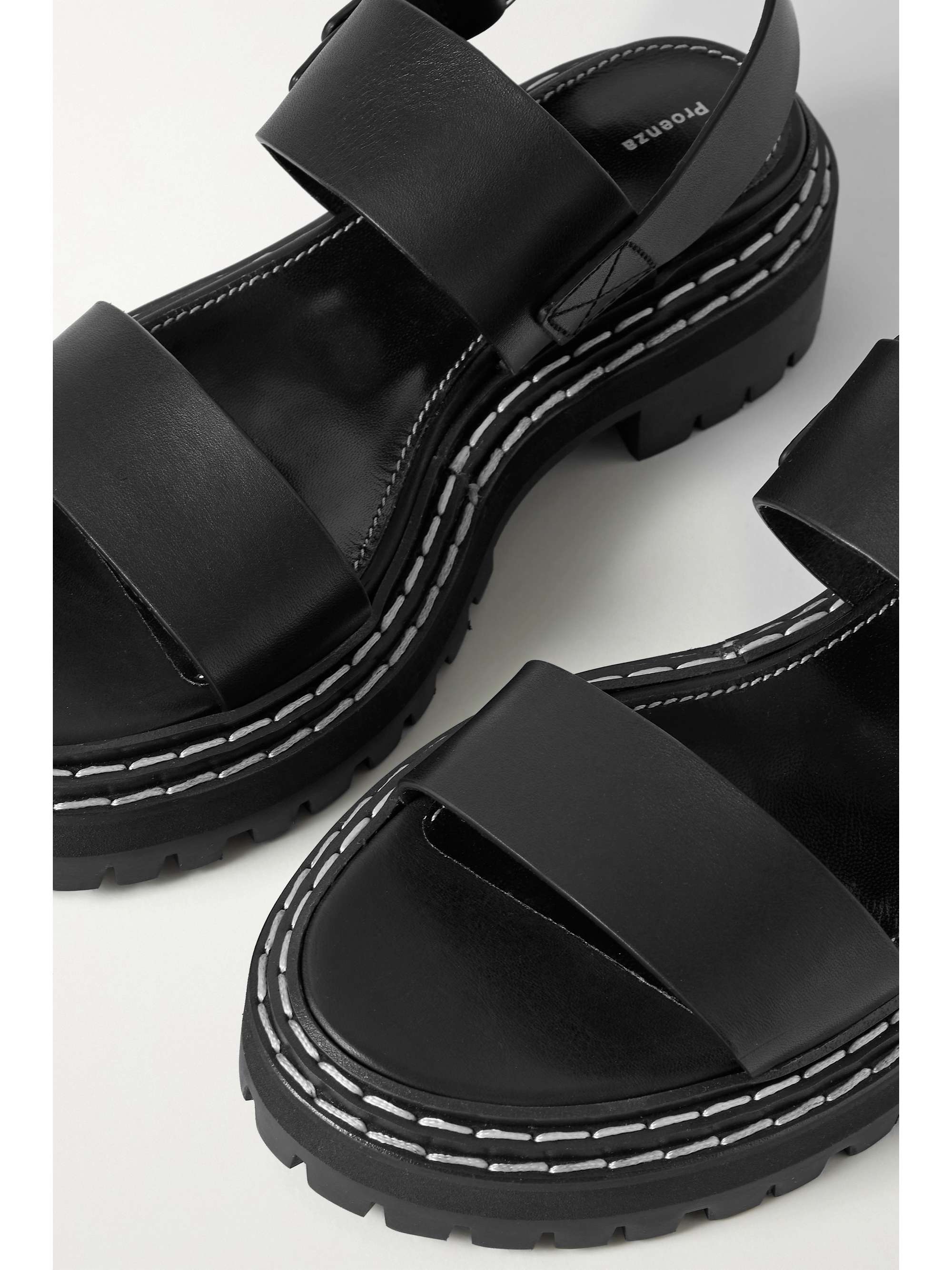 PROENZA SCHOULER Leather slingback sandals