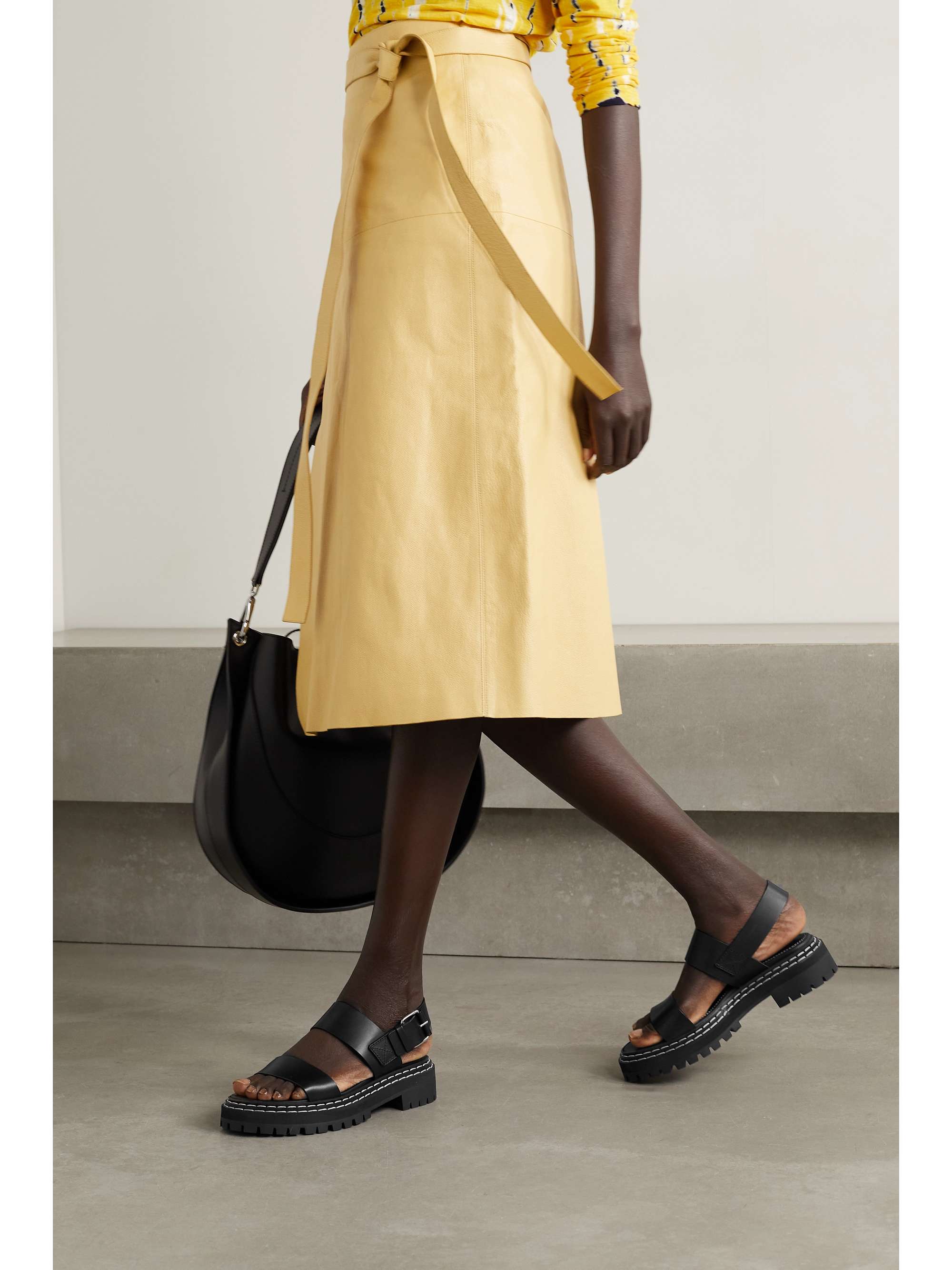 PROENZA SCHOULER Leather slingback sandals