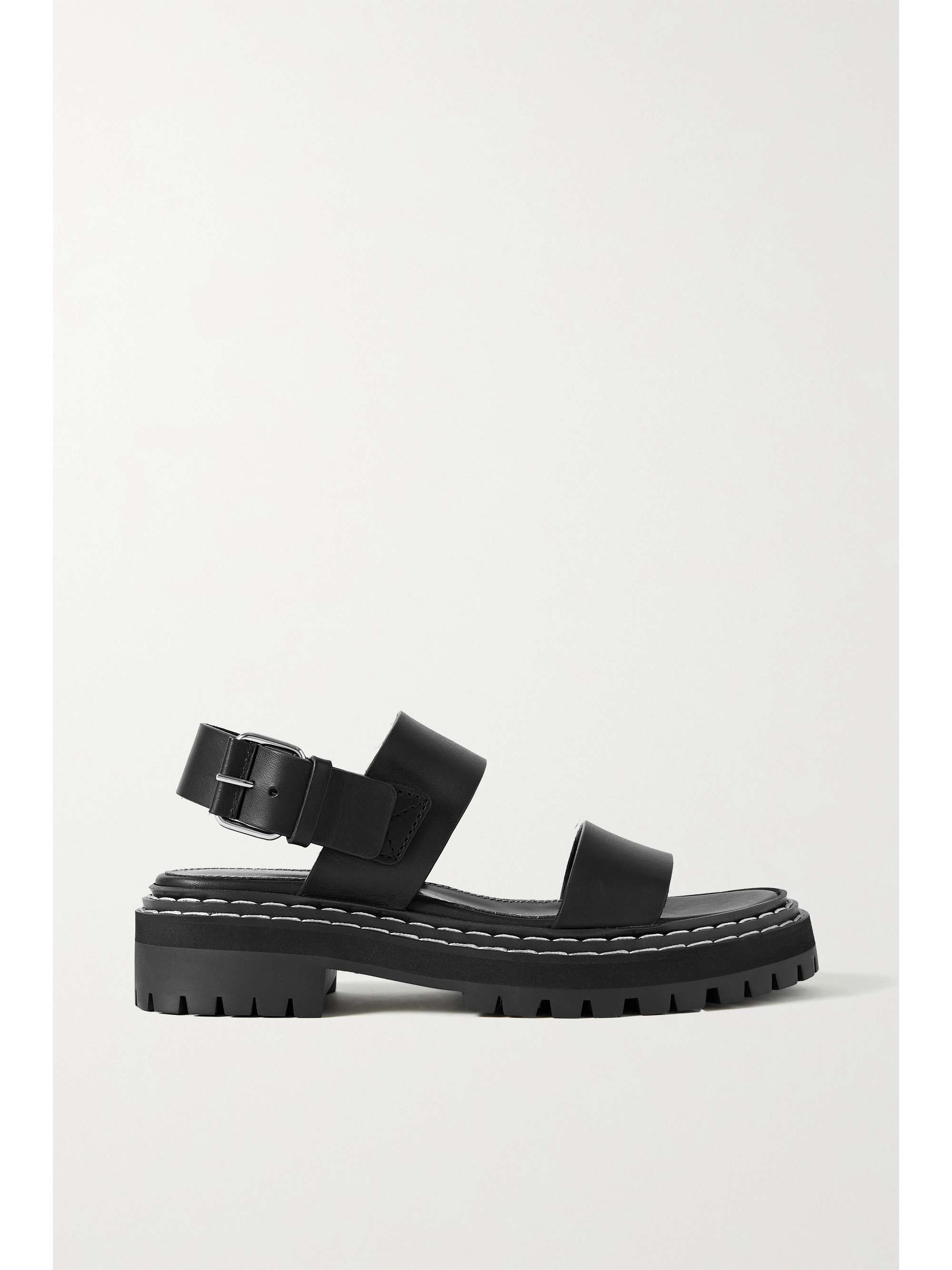 PROENZA SCHOULER Leather slingback sandals | NET-A-PORTER