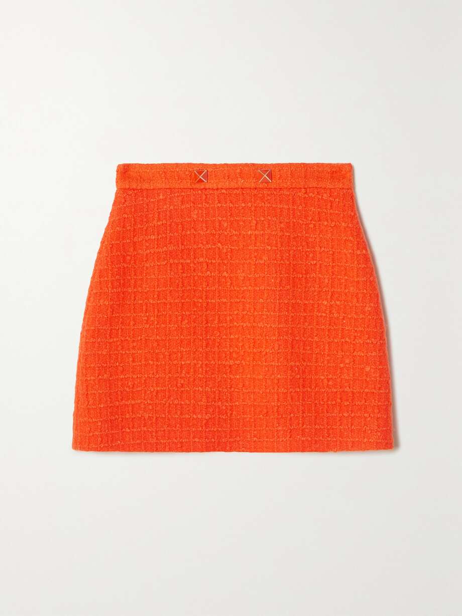 Boucle Skirt Orange