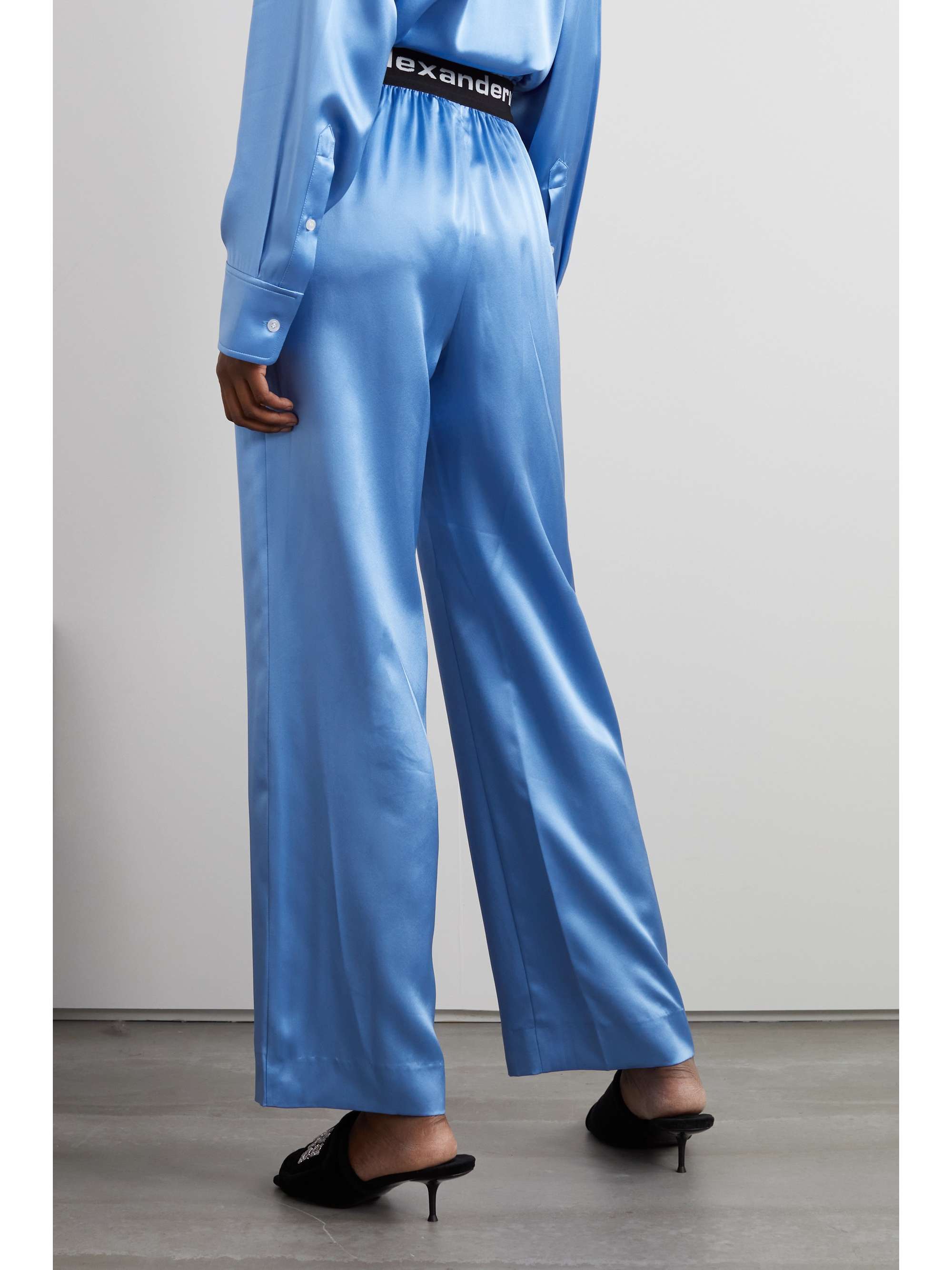 Silk-satin pants | ALEXANDERWANG 