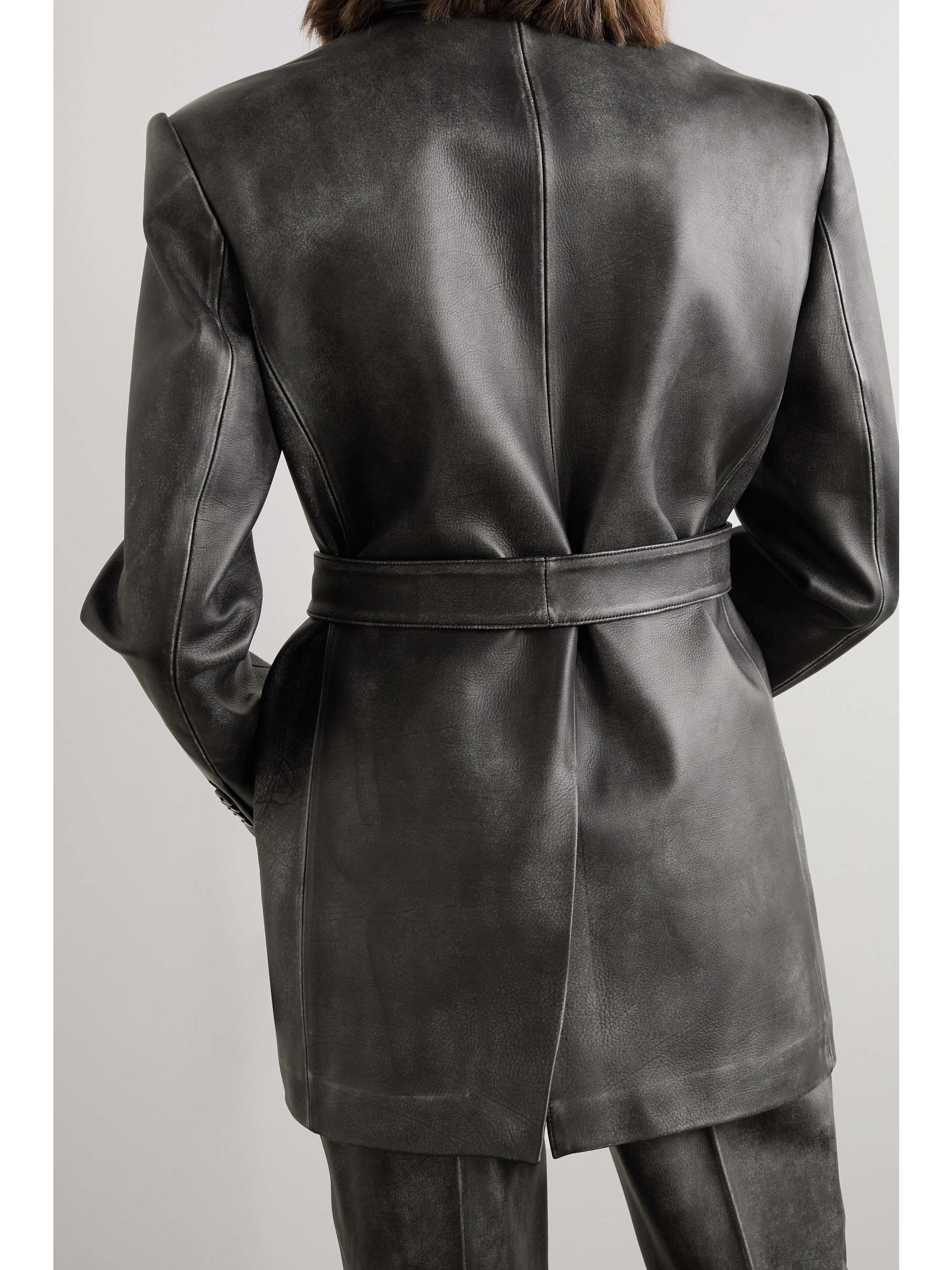 alexander wang leather jacket