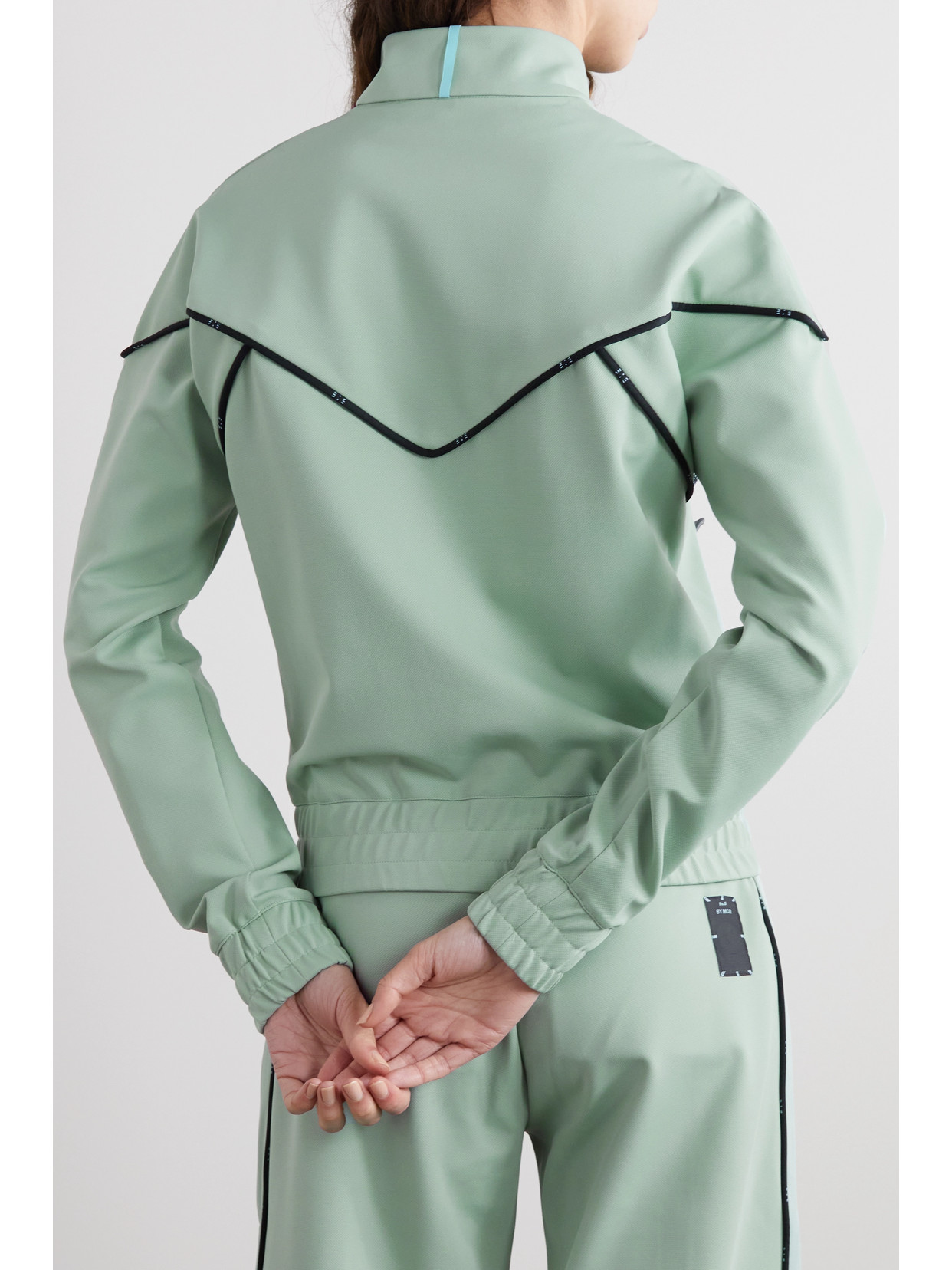 Mcq Alexander Mcqueen - Piped Jersey Track Jacket