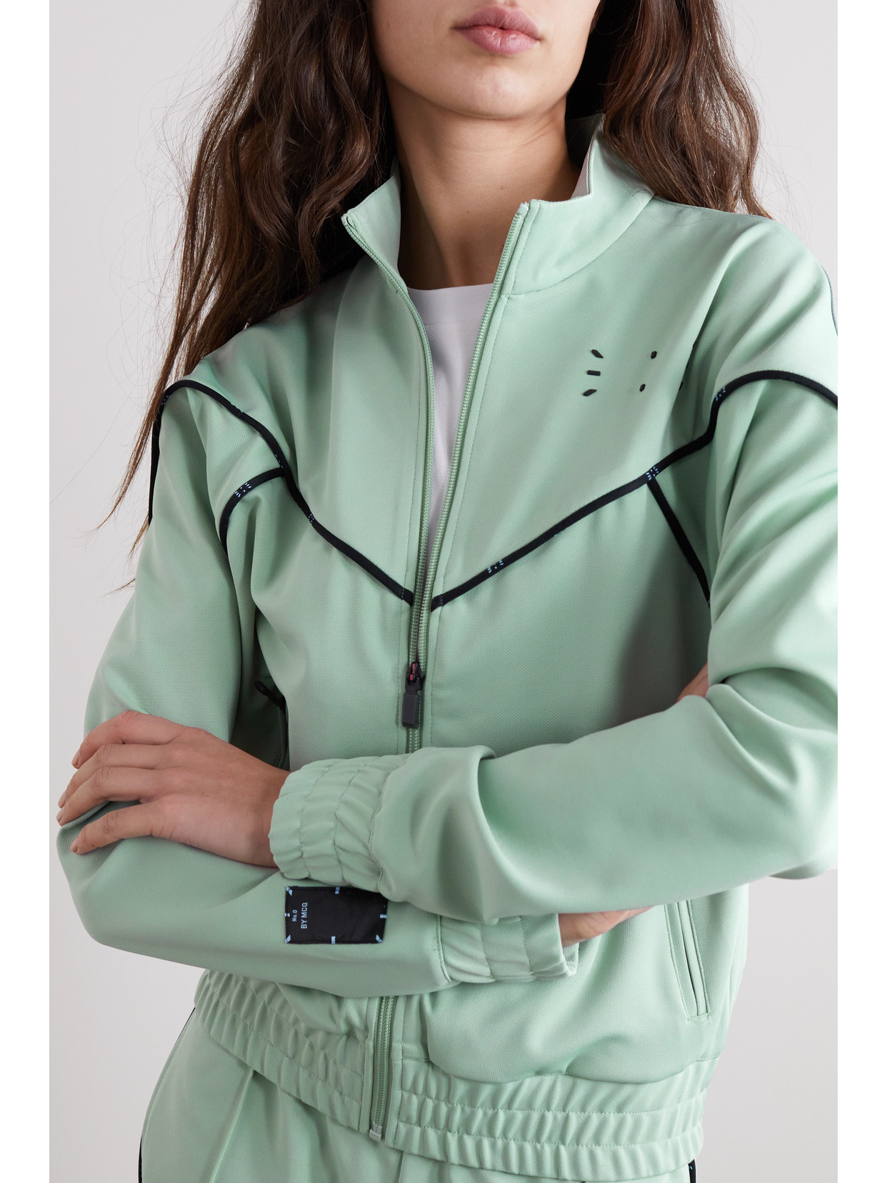 Mcq Alexander Mcqueen - Piped Jersey Track Jacket