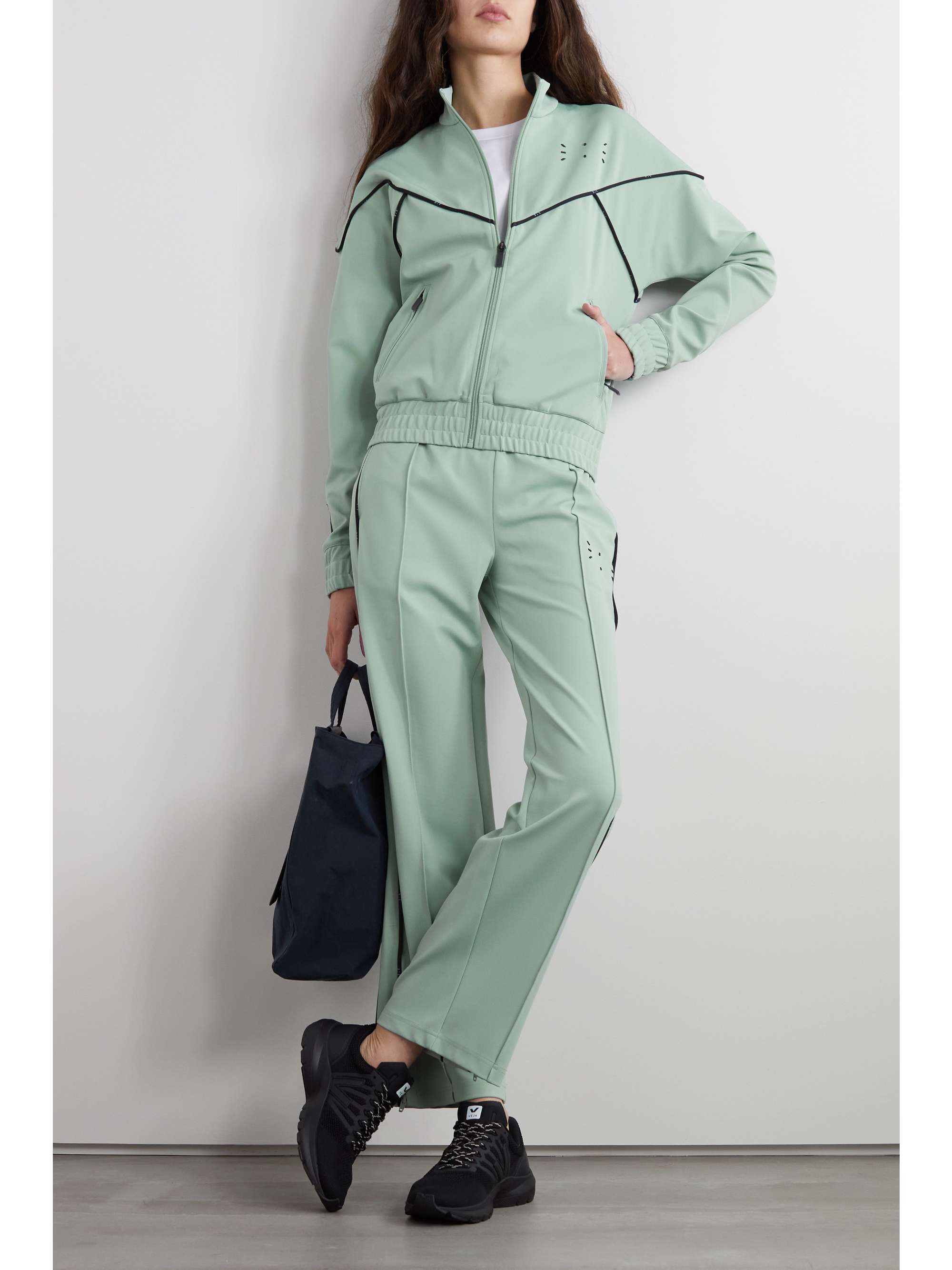 MCQ ALEXANDER MCQUEEN Piped jersey track pants