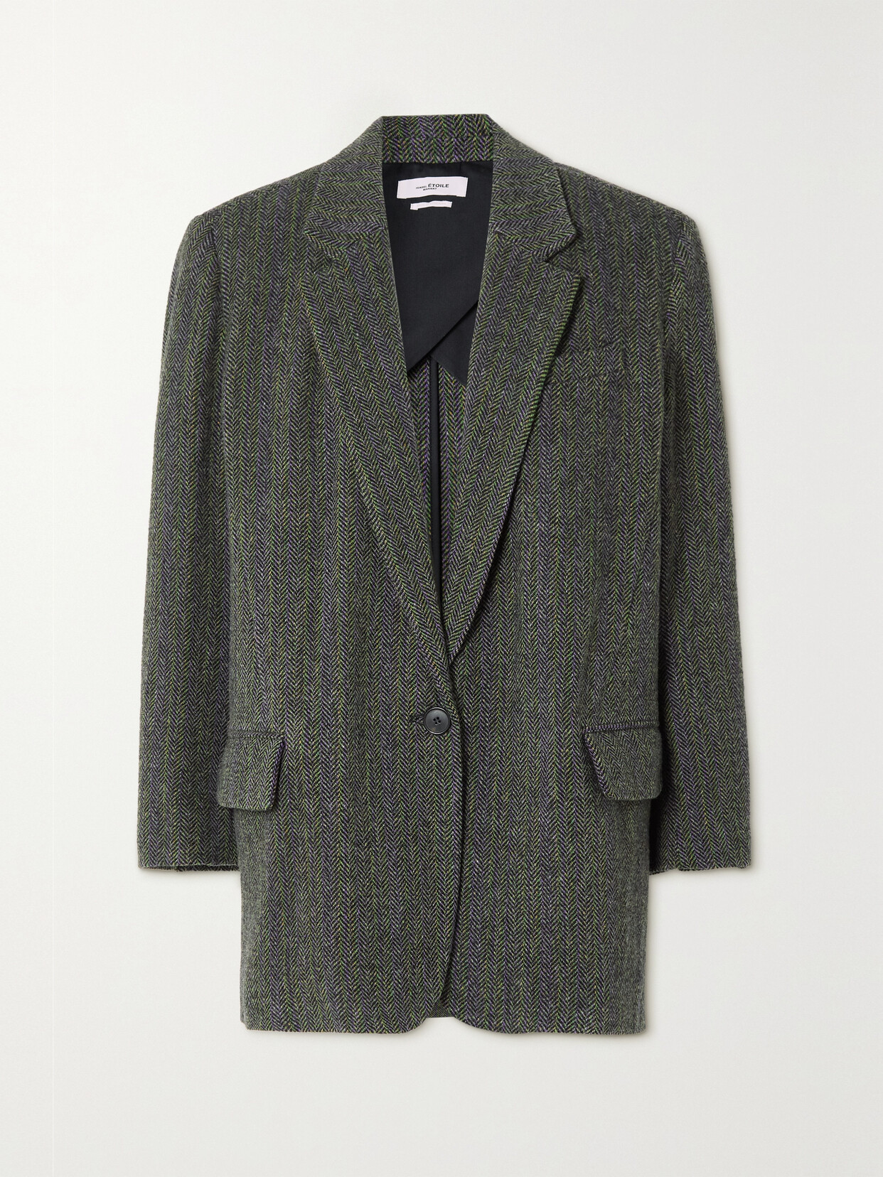 Marant Étoile - Fikaito Herringbone Wool Blazer - Gray