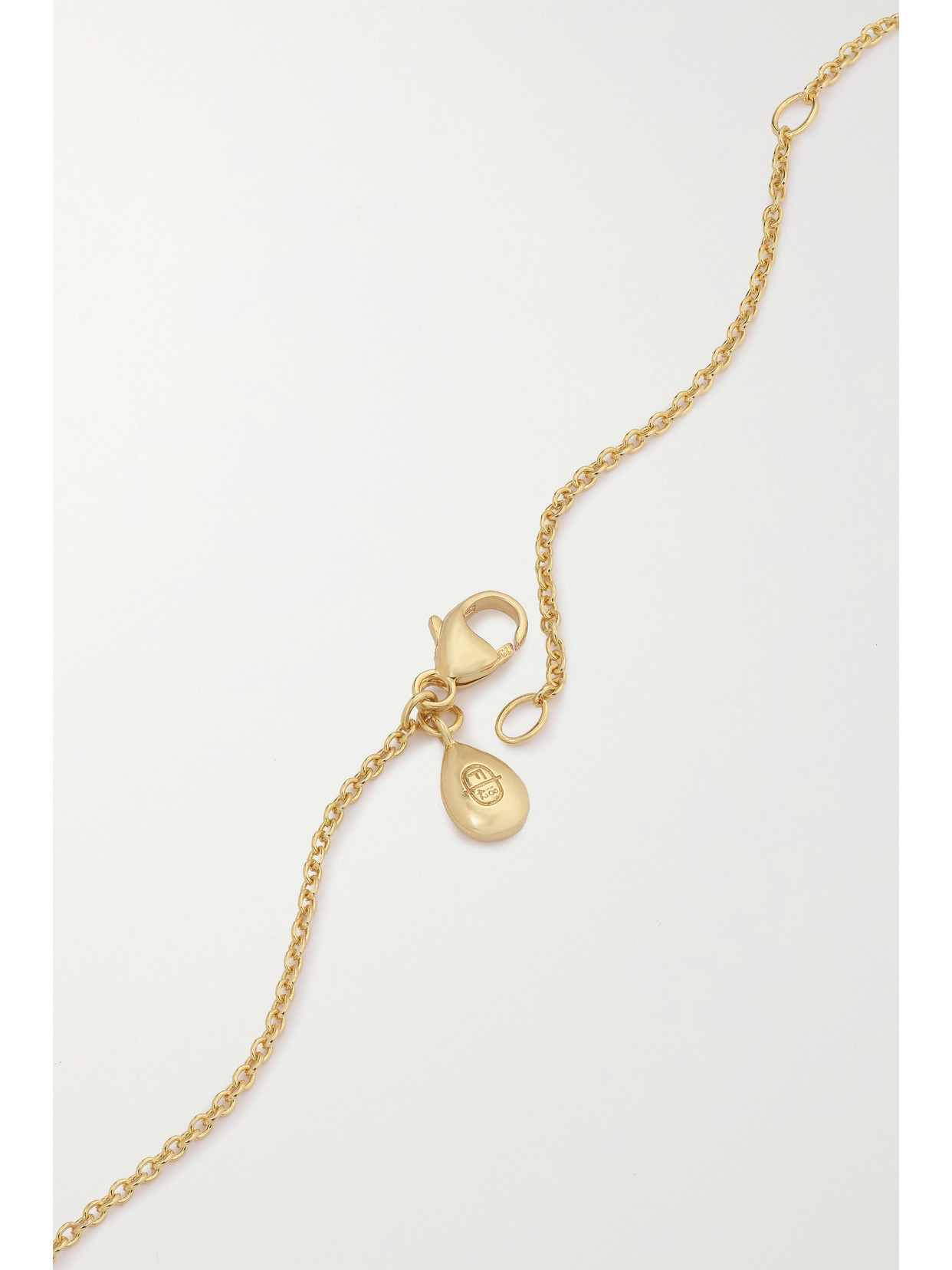 Fabergé Colours Of Love 18-karat Yellow And White Gold, Diamond And Ruby Necklace In Gold