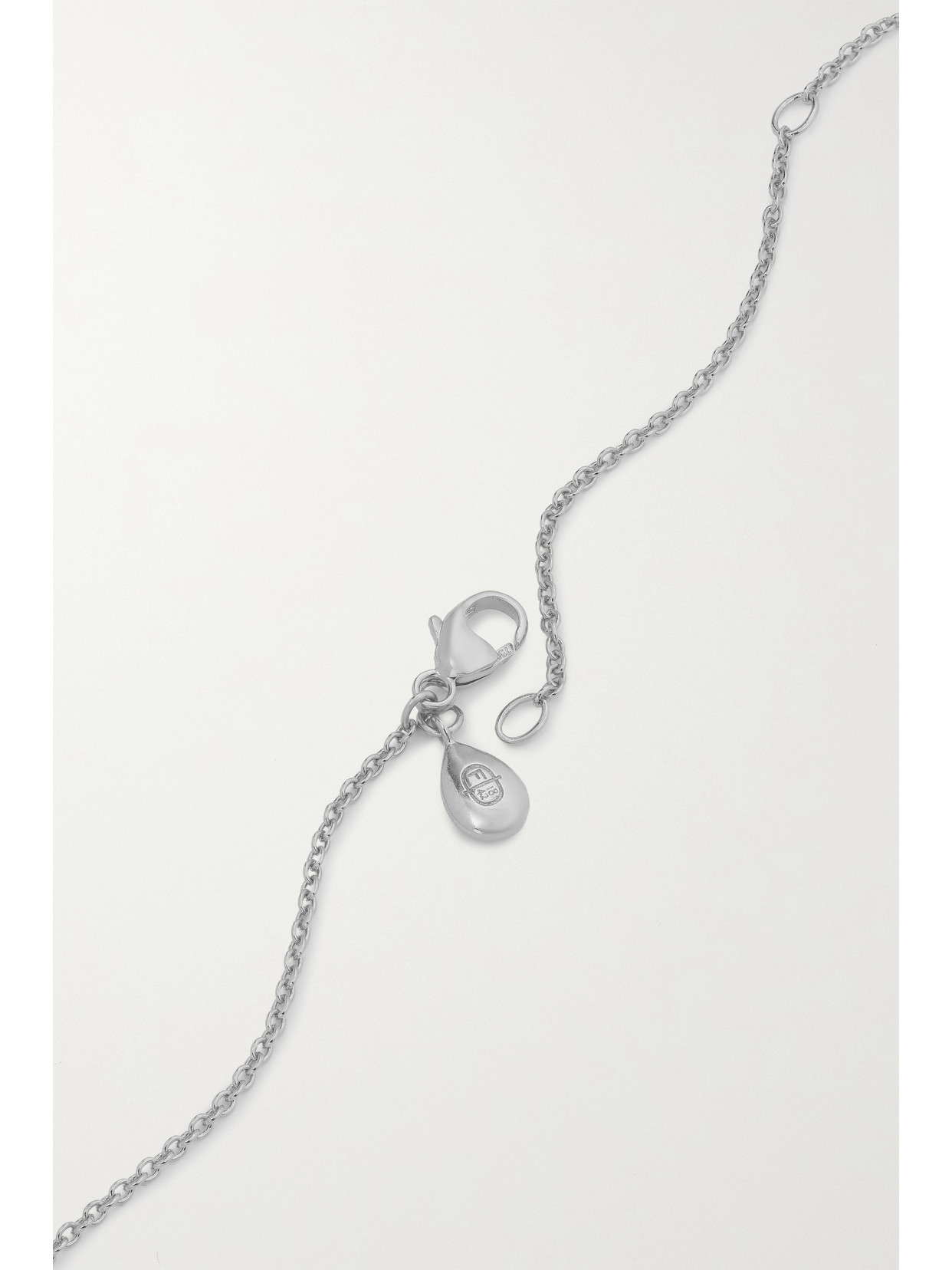 Fabergé Colours Of Love 18-karat White Gold, Sapphire And Ruby Necklace In Gold