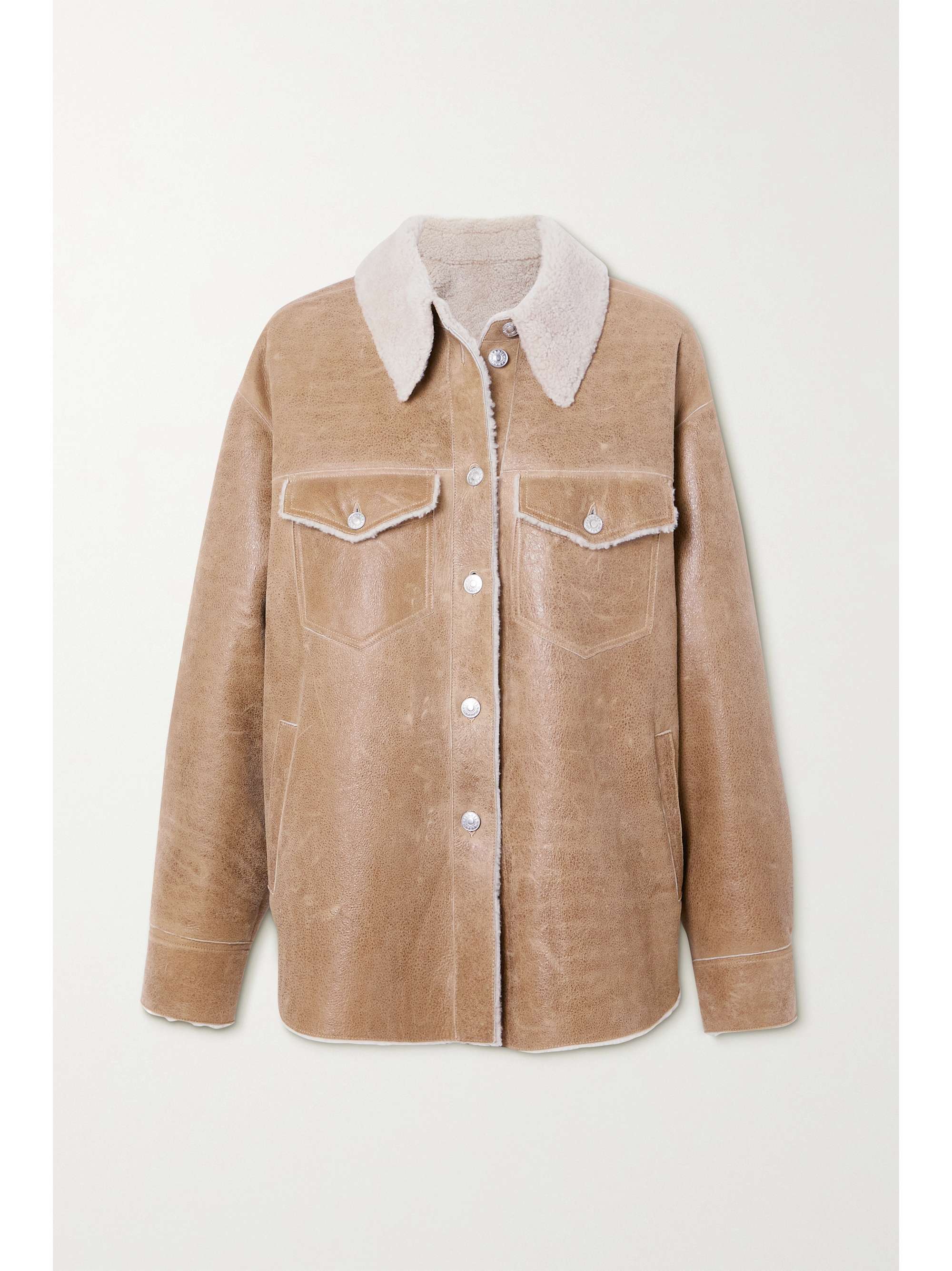 isabel marant shearling jacket