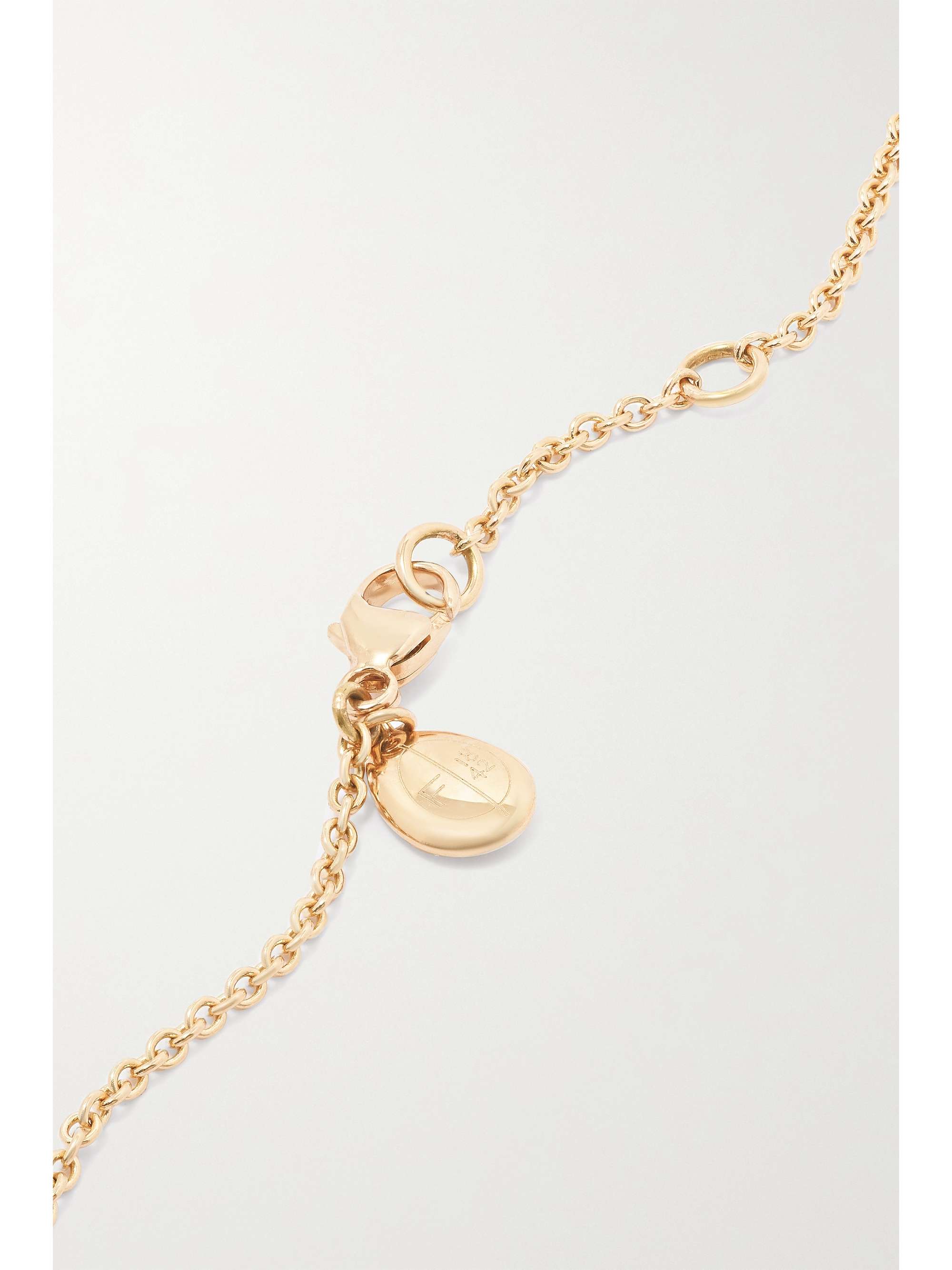 FABERGÉ Heritage 18-karat gold, enamel and diamond bracelet