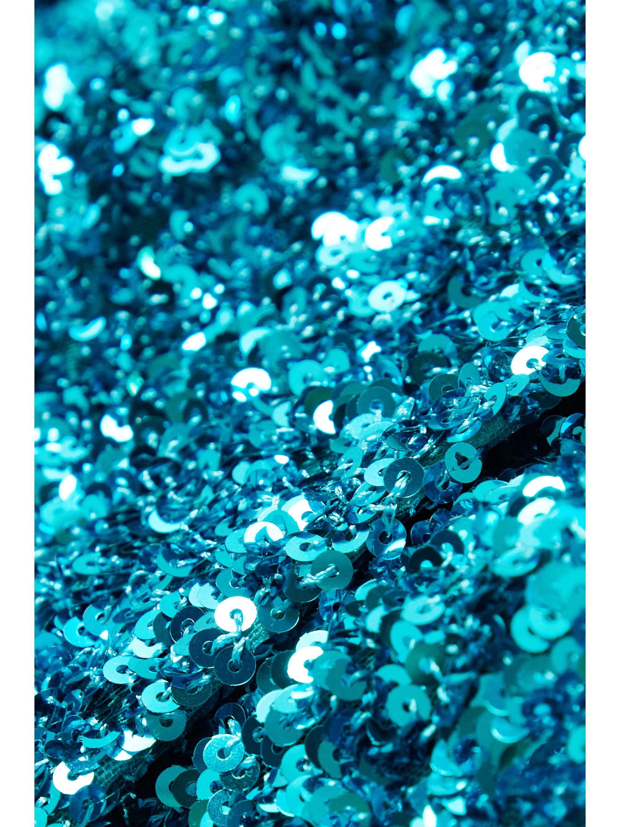 ROTATE BIRGER CHRISTENSEN Haut effet cache-cœur raccourci en jersey stretch à sequins Aurelia