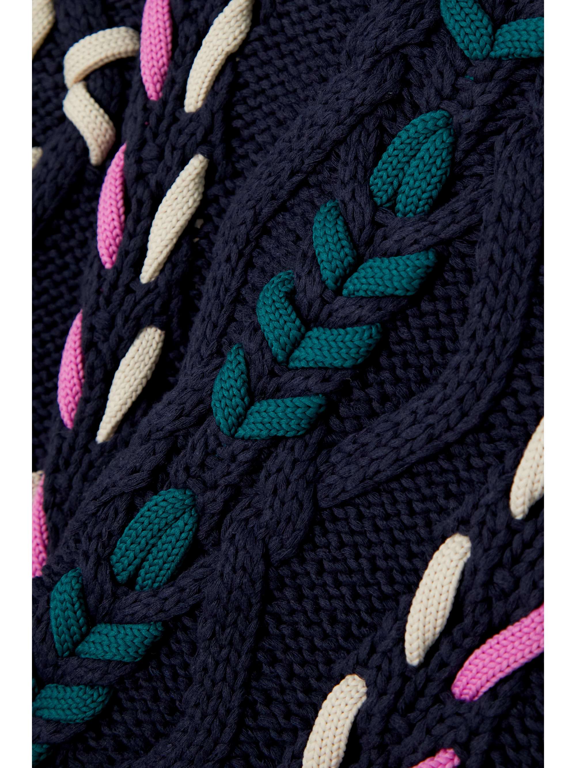 MARANT ÉTOILE Zola embroidered cable-knit sweater