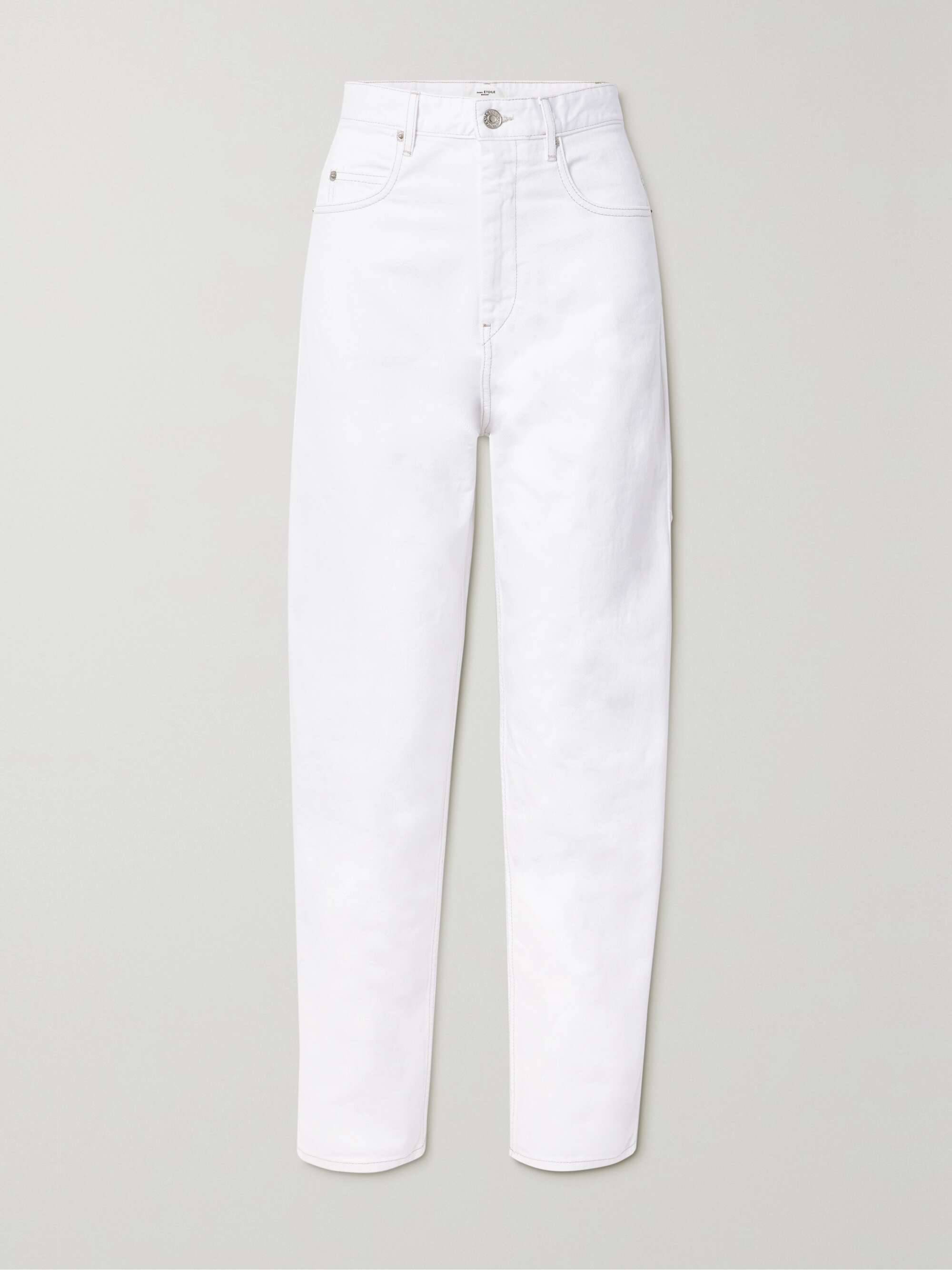 White Corsysr high-rise straight-leg jeans | ISABEL MARANT ÉTOILE | NET ...